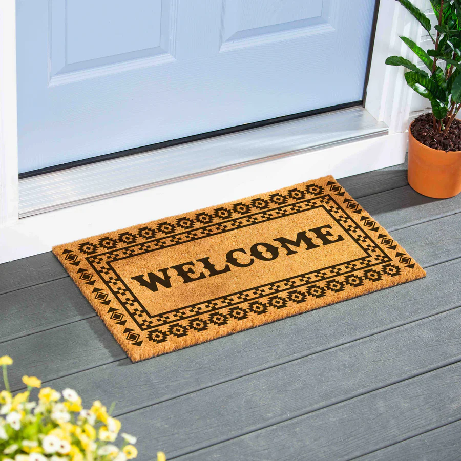 Evergreen Southwest Pueblo Coir Welcome Mat- - Image 2