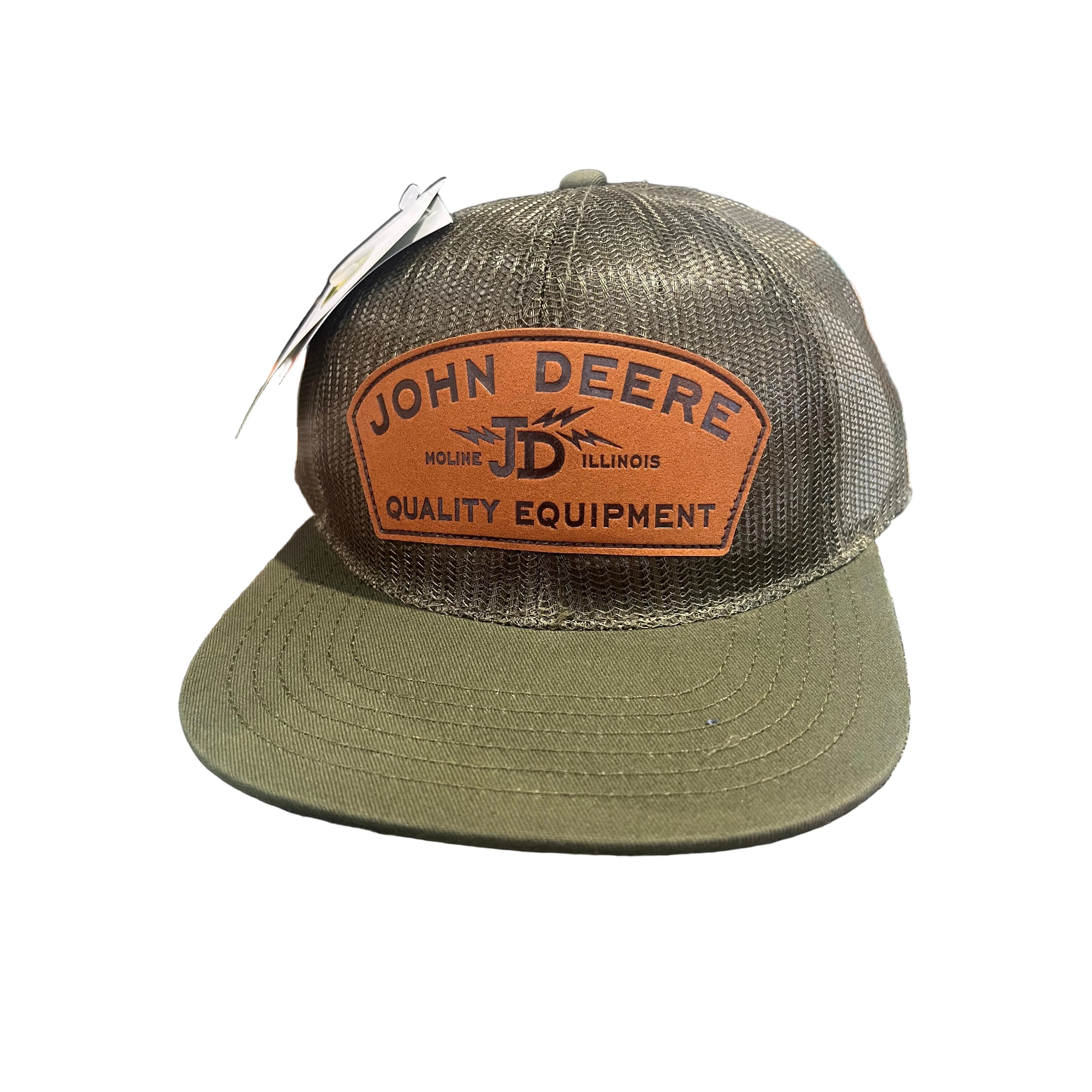 John Deere Embroidered Cap - Olive
