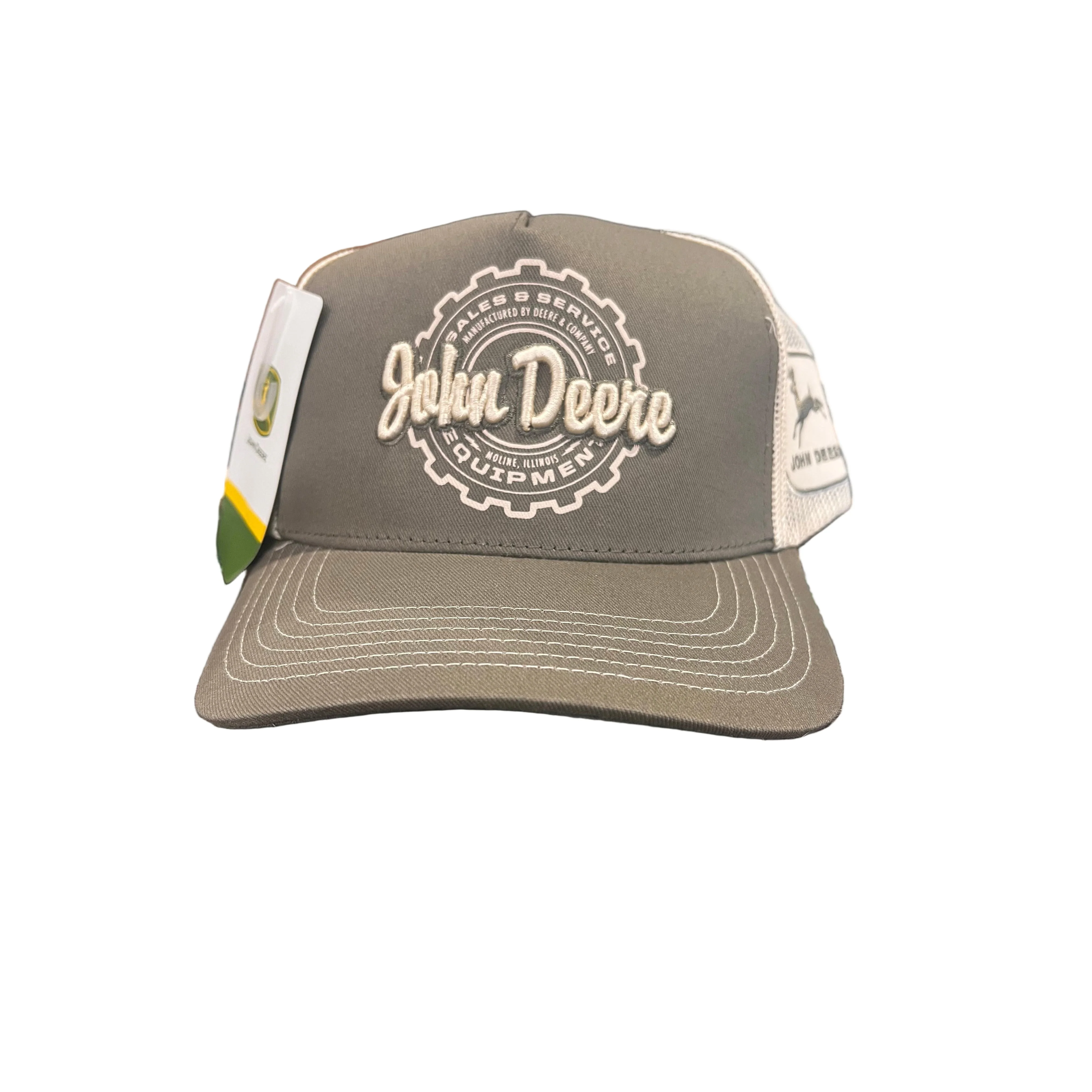 John Deere JD Equipment Logo Cap - Olive - Image 2