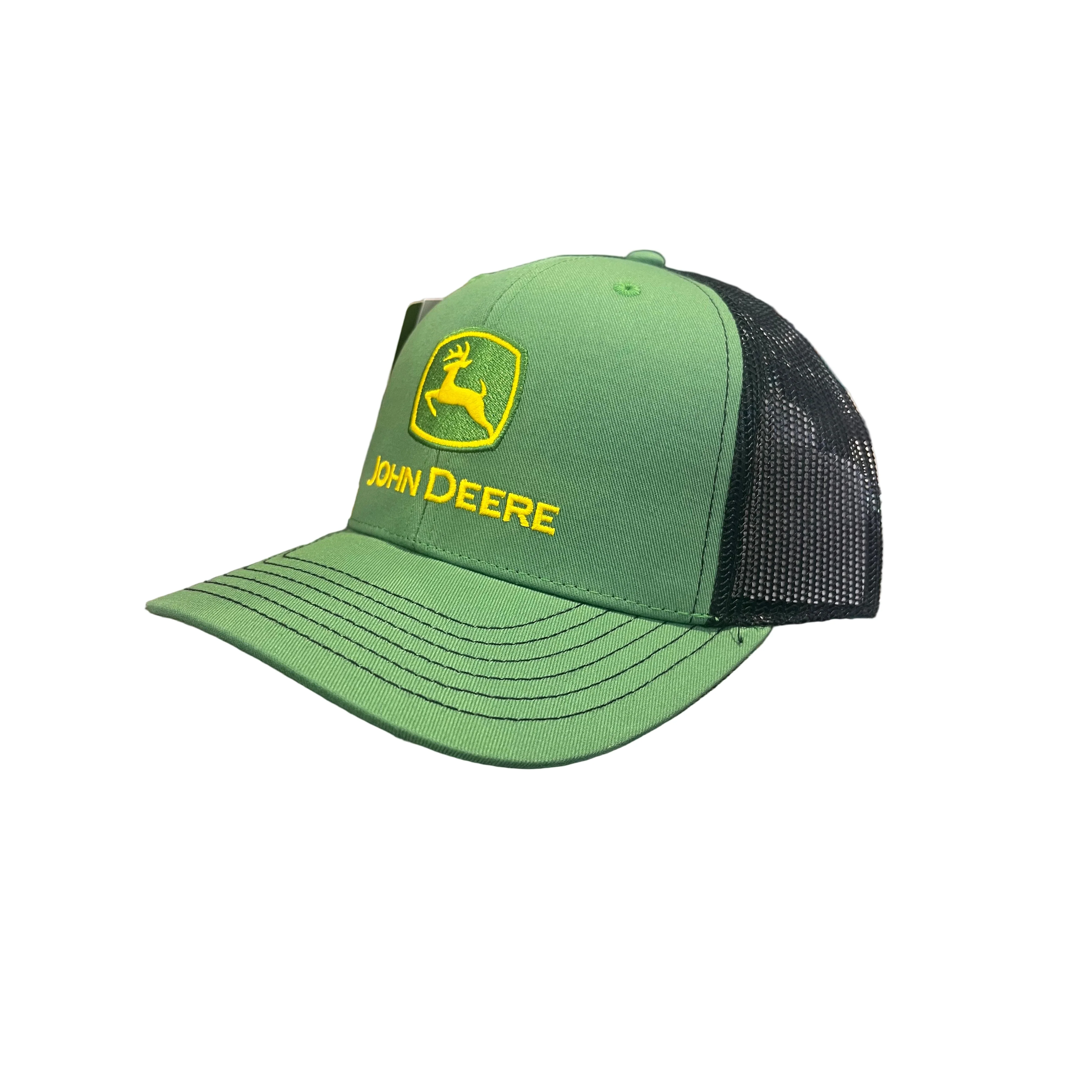 John Deere Curled Cap - JD Green