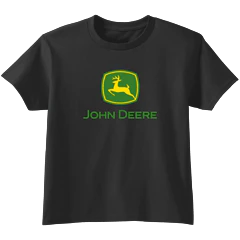 John Deere Kids John Deere Trademark Tee-Shirt - Black