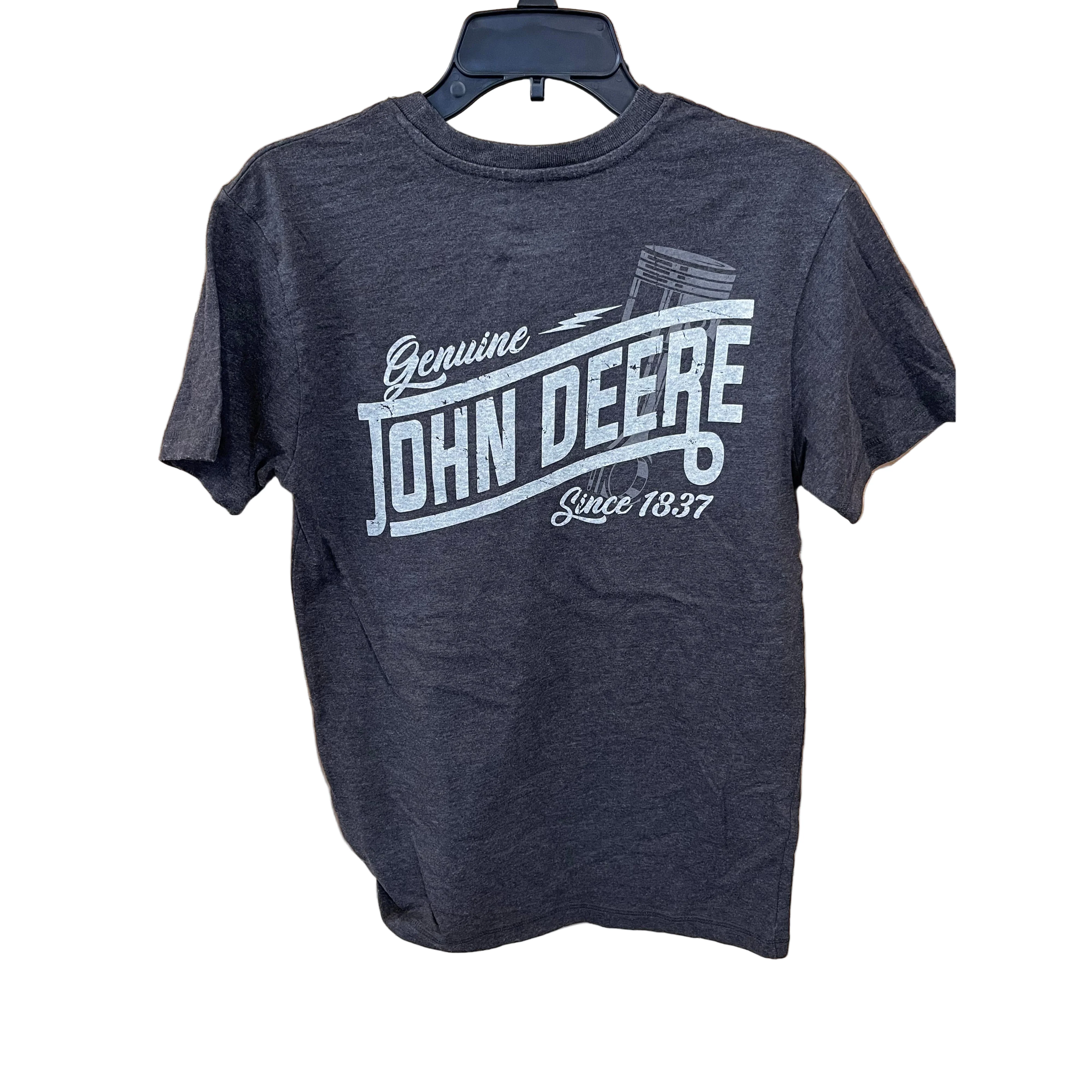 John Deere Tee Shirt - Black Heather - Image 2