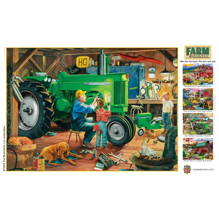 Farm & Country Restoration 1000 Piece Puzzle - Image 2