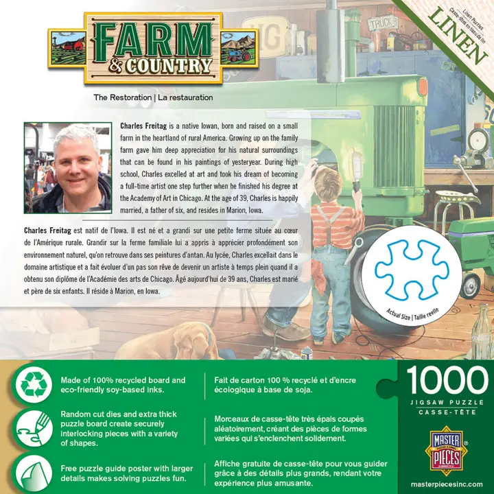 Farm & Country Restoration 1000 Piece Puzzle - Image 3