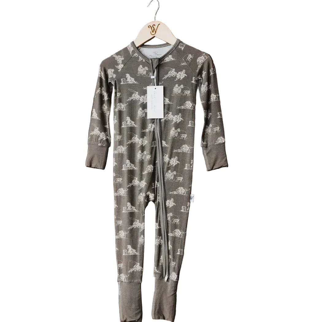 Fast Lane Infant Sleepwear- Brown