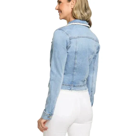 FDJ Women's Jacket with Crochet Stitch - Light/Medium - Image 2