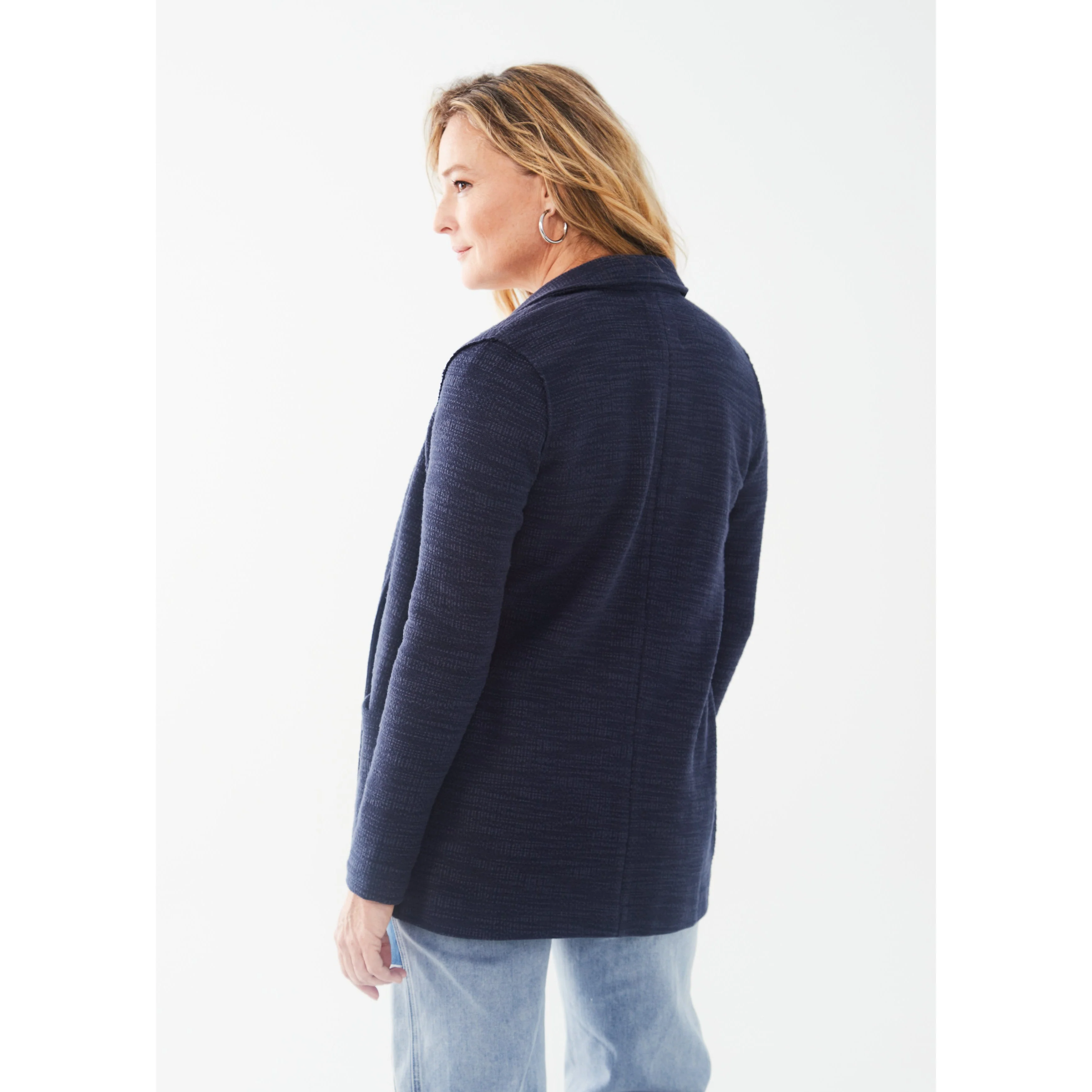 FDJ Women's Knit Blazer - Assorted Colours - Image 2