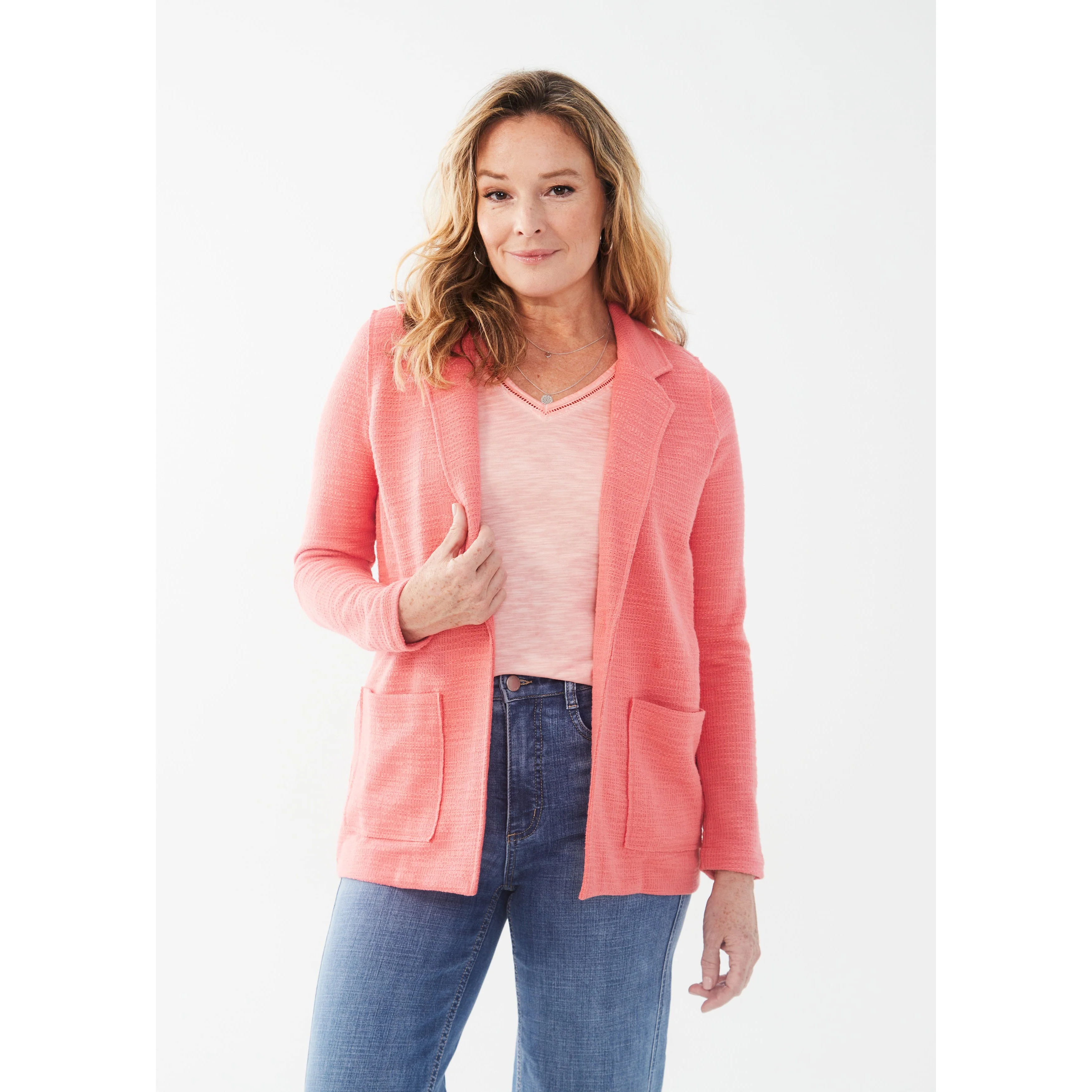 FDJ Women's Knit Blazer - Assorted Colours - Image 5