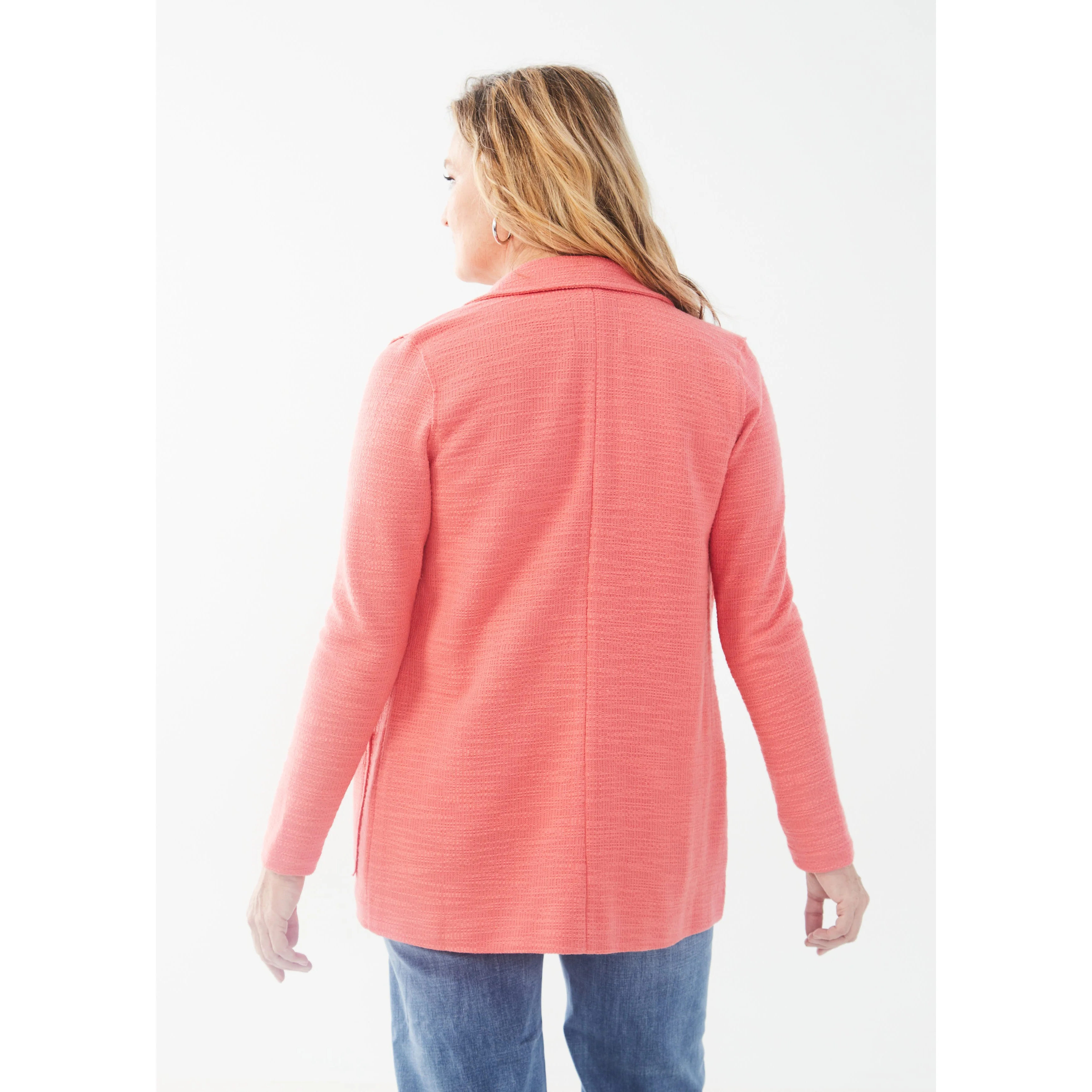 FDJ Women's Knit Blazer - Assorted Colours - Image 6
