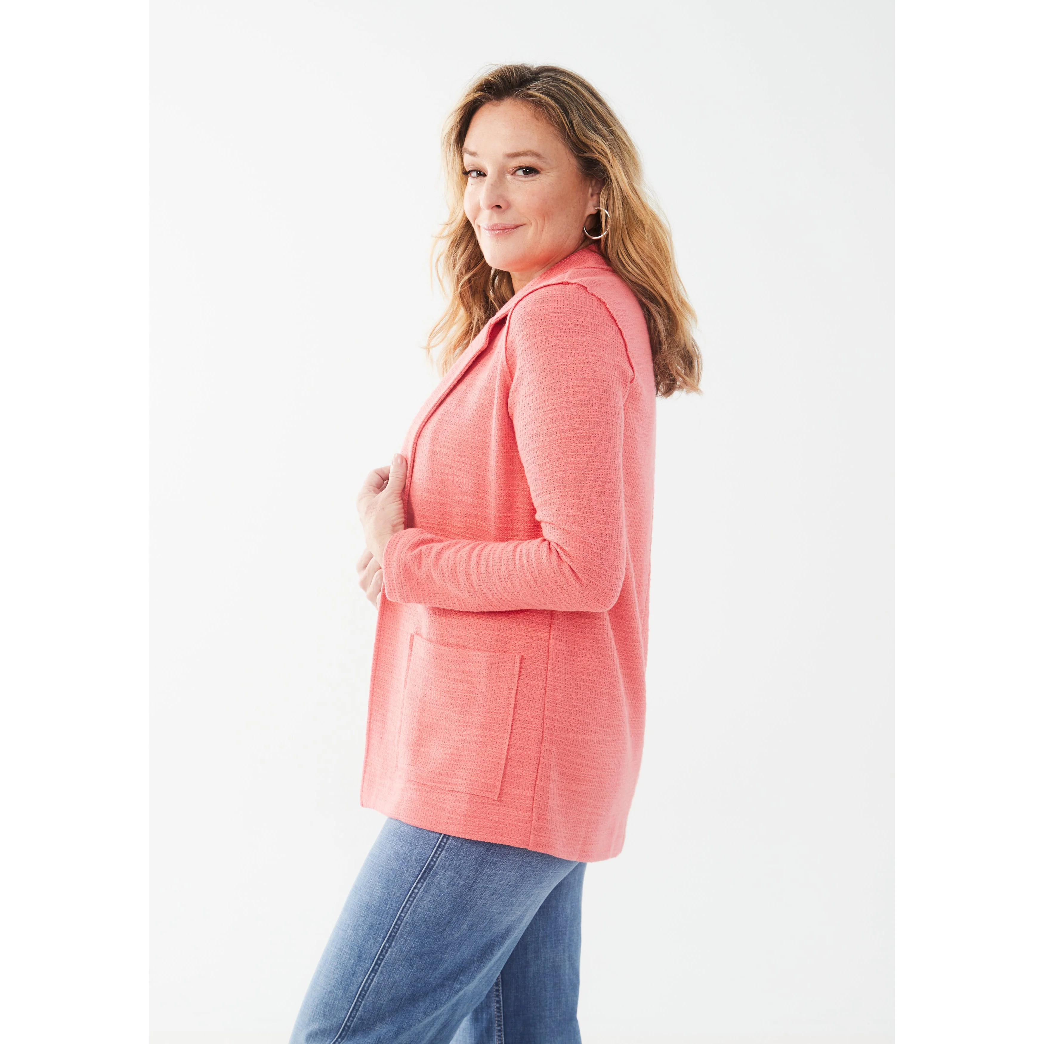 FDJ Women's Knit Blazer - Assorted Colours - Image 7