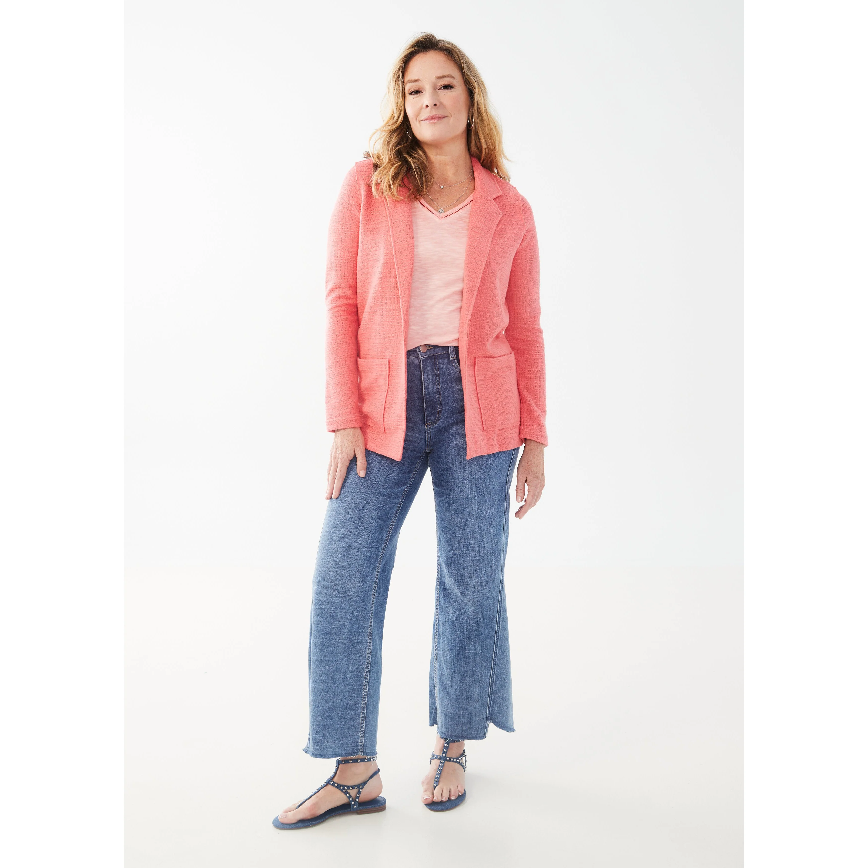 FDJ Women's Knit Blazer - Assorted Colours - Image 8