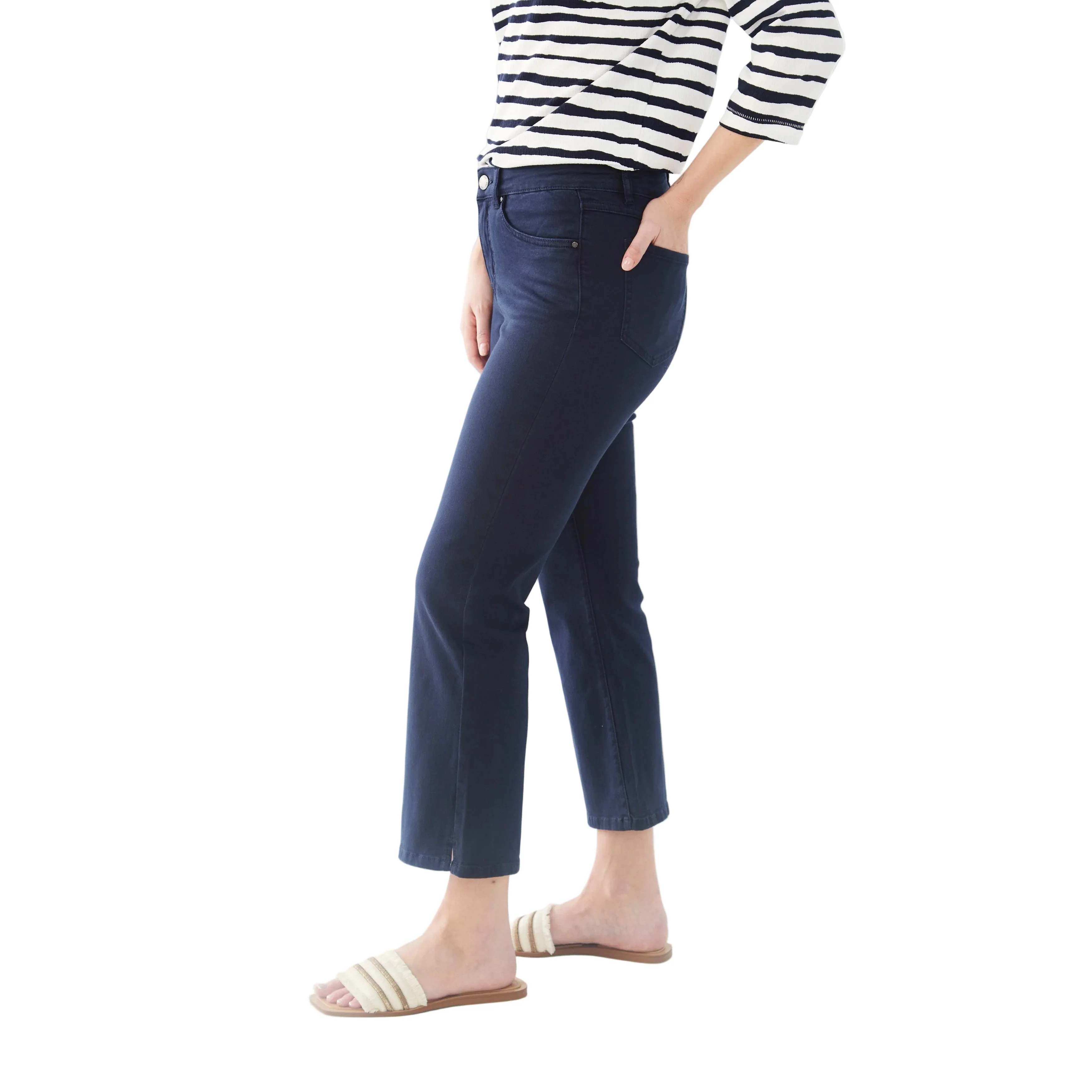 FDJ Women's Olivia Bootcut Crop Jeans - Assorted Colours - Image 2