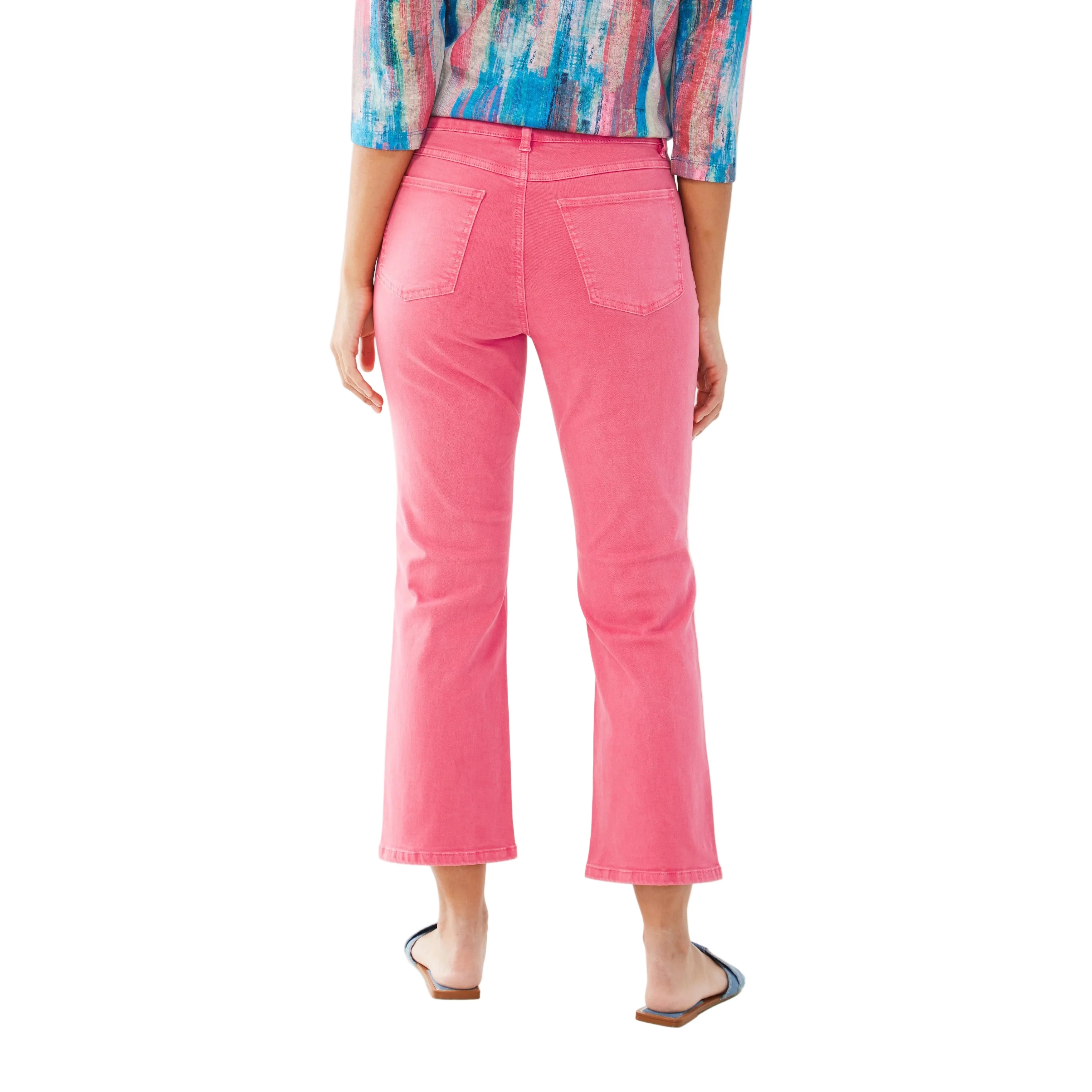 FDJ Women's Olivia Bootcut Crop Jeans - Assorted Colours - Image 4