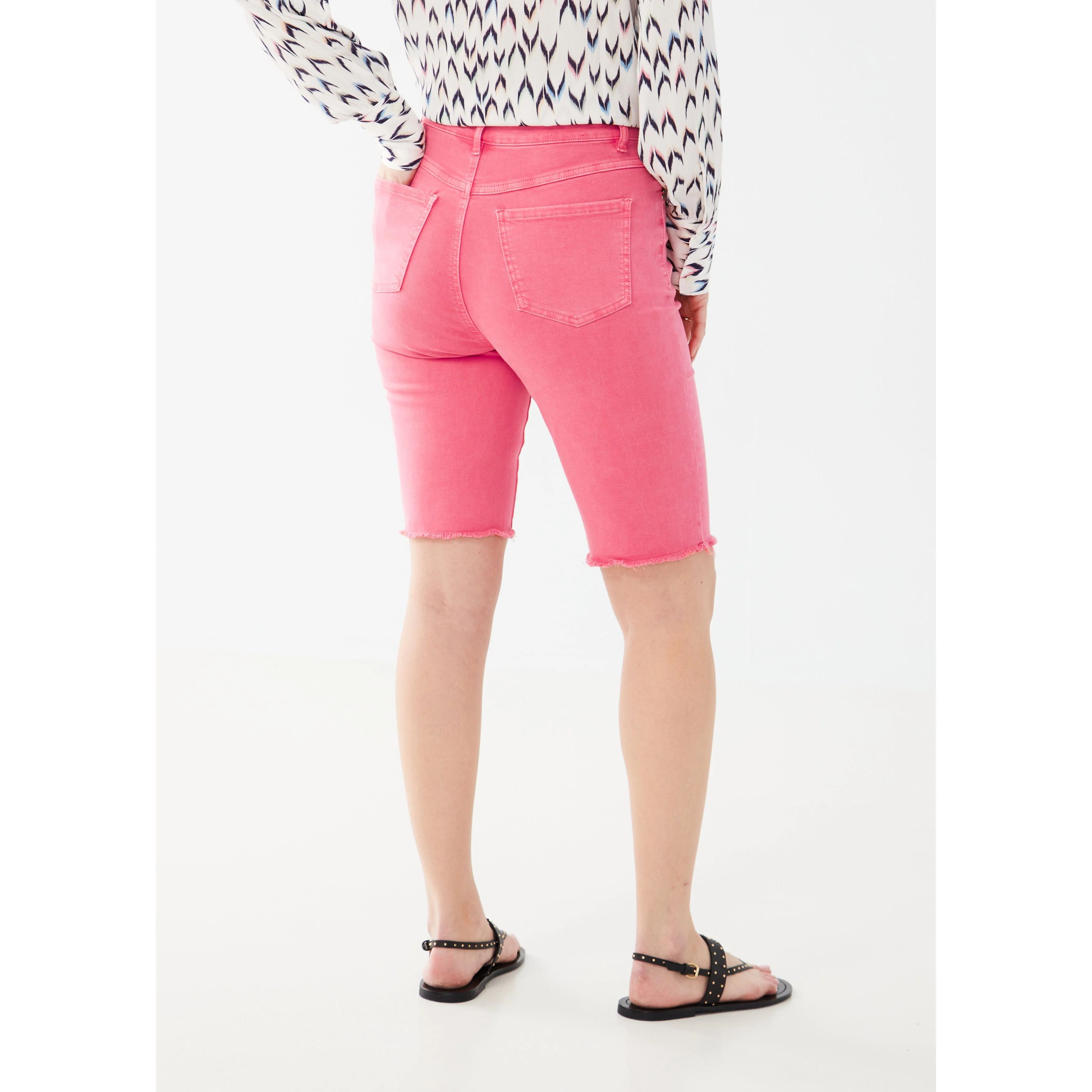 FDJ Women's Suzanne Bermuda Shorts - Flamino Pink - Image 2