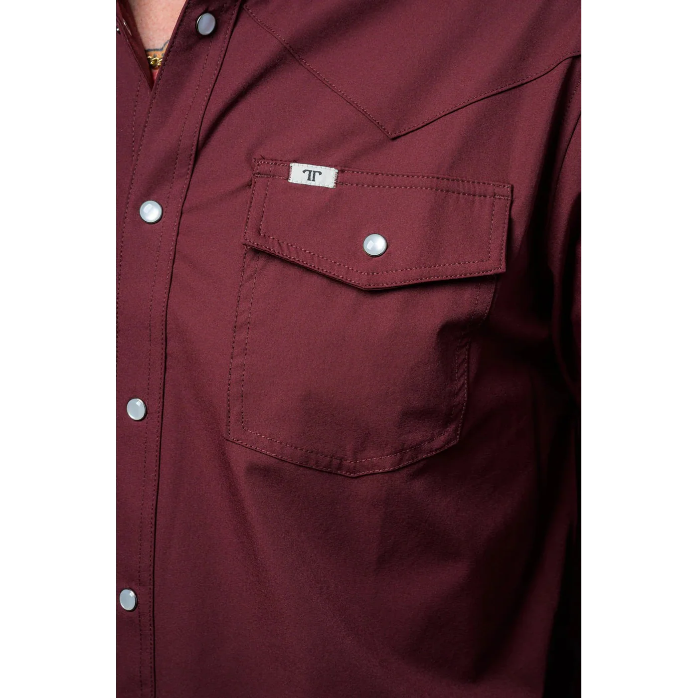Ferrell Men's Core Long Sleeve Snap Shirt - Multiple Colours - Image 9