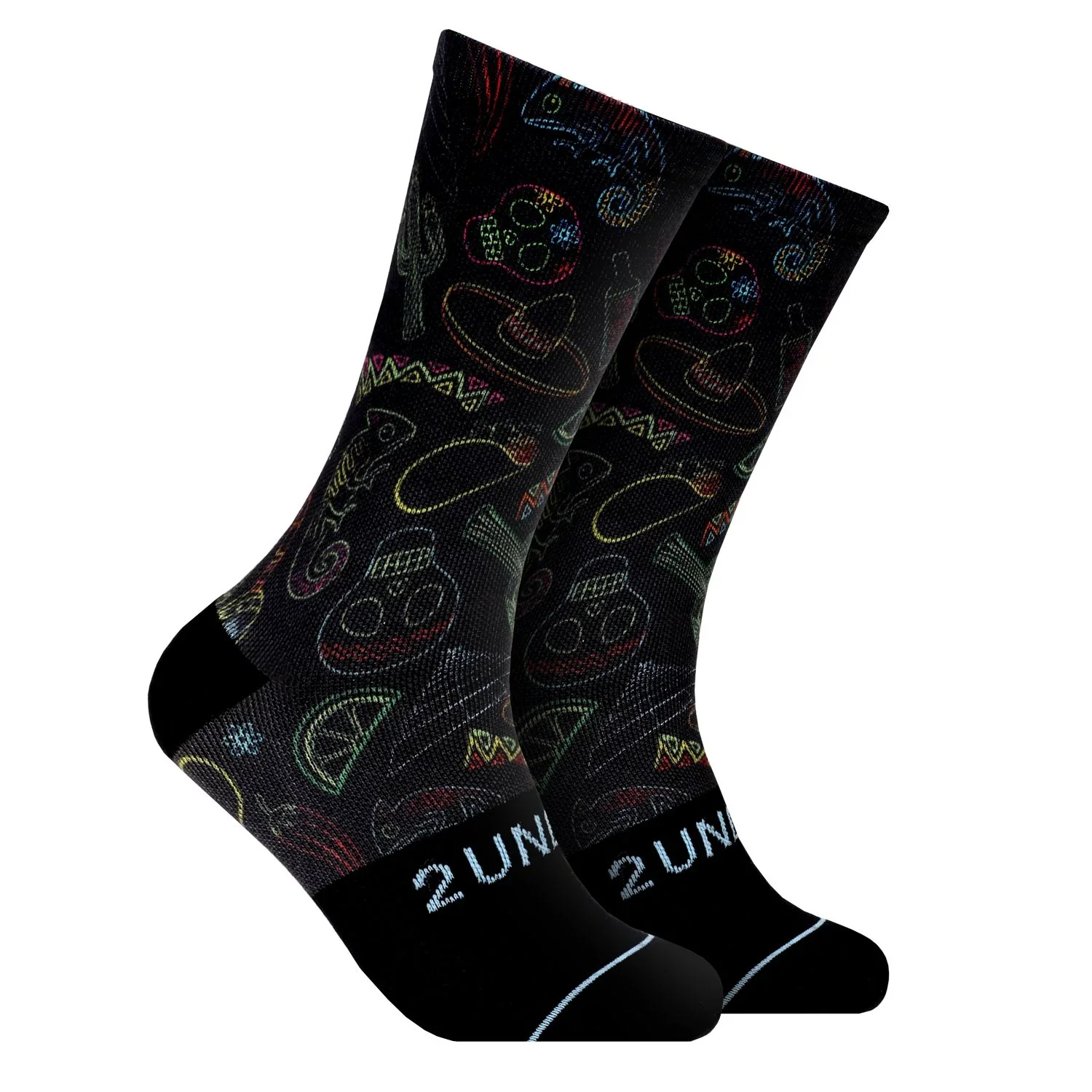 2UNDR Men's Flex Printed Crew Socks - Image 3