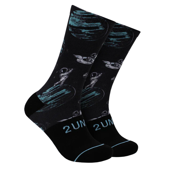 2UNDR Men's Flex Printed Crew Socks - Image 8