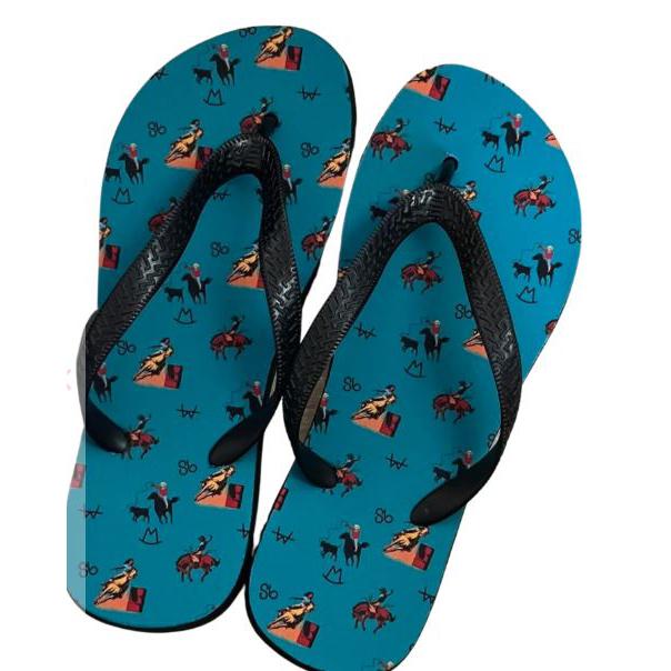 Front Porch Aztec Flip Flops - Image 4