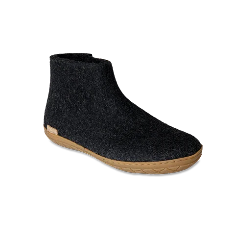 Glerup Rubber Sole Boots - Charcoal - Image 3