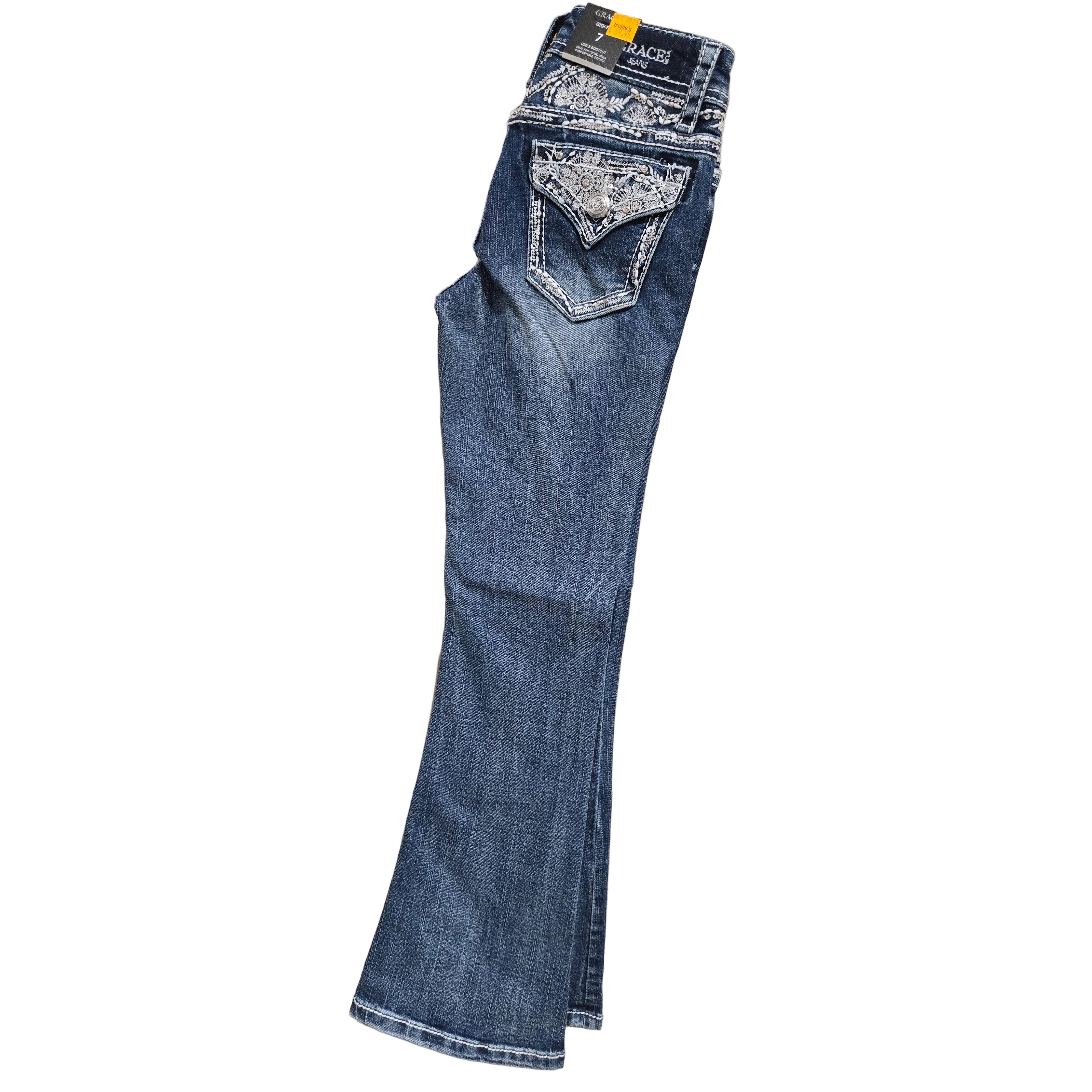 Grace in LA Girls Aztec Jeans