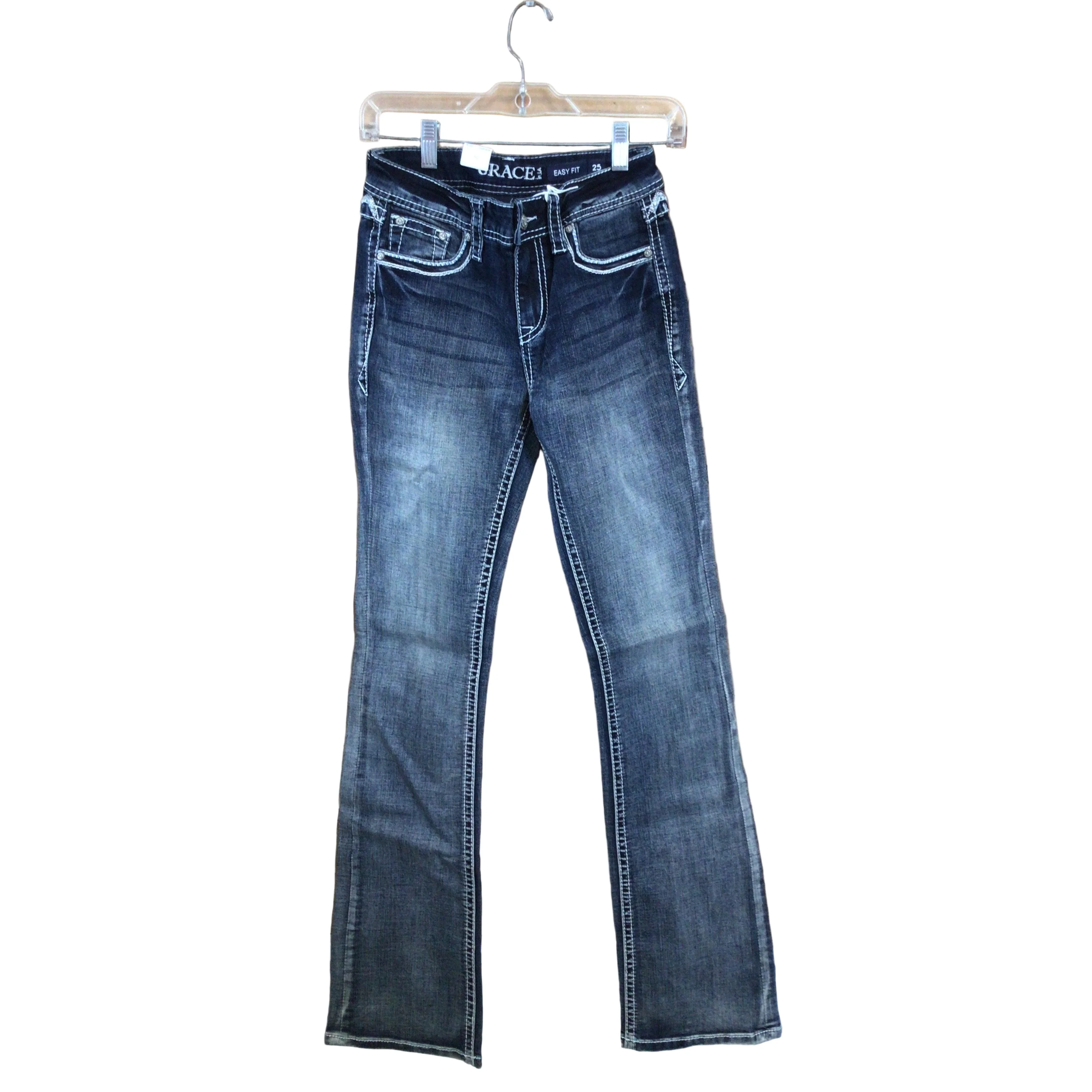 Grace in LA Women's Aztec Yoke Jeans