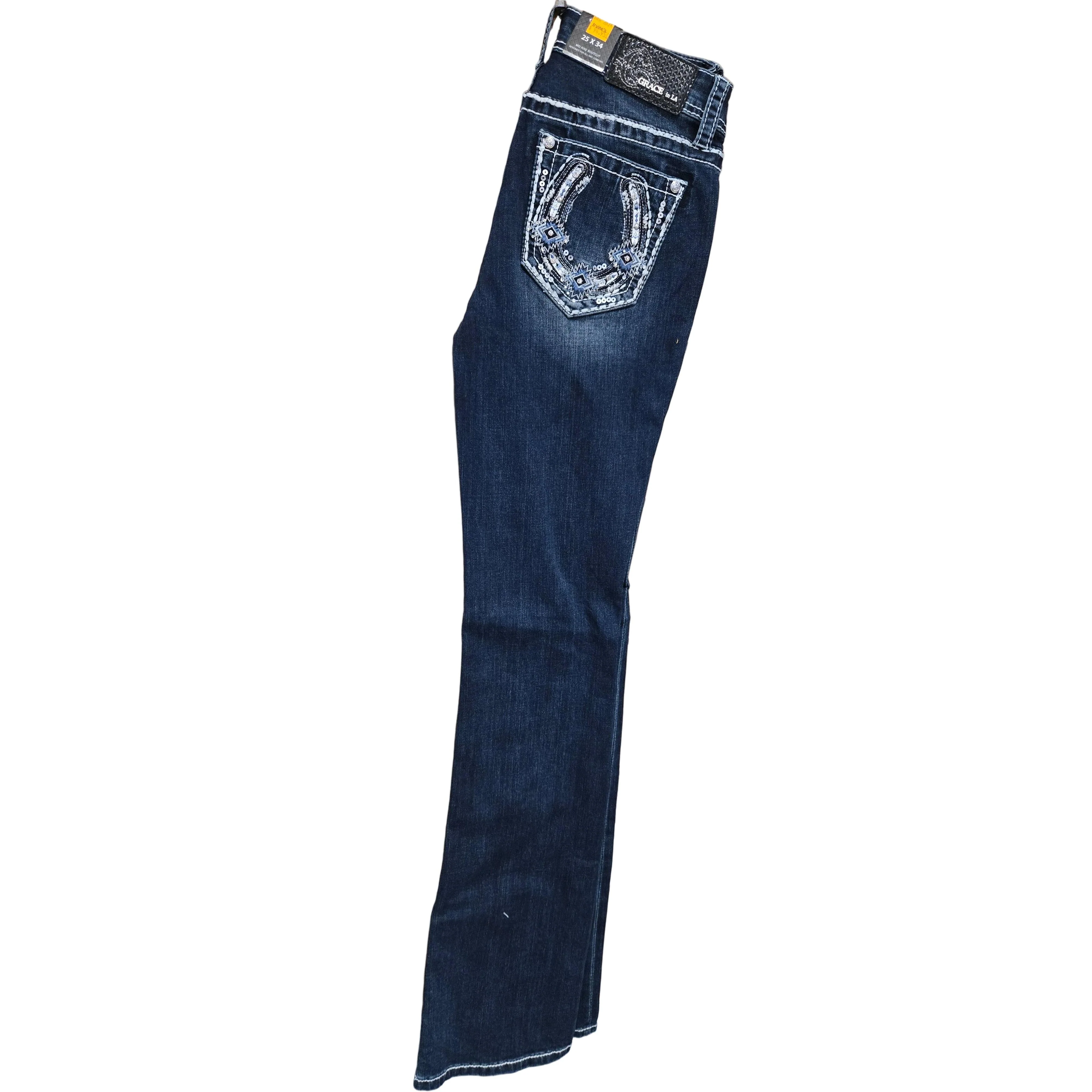 Grace in LA Women's Horse Shoe Jeans