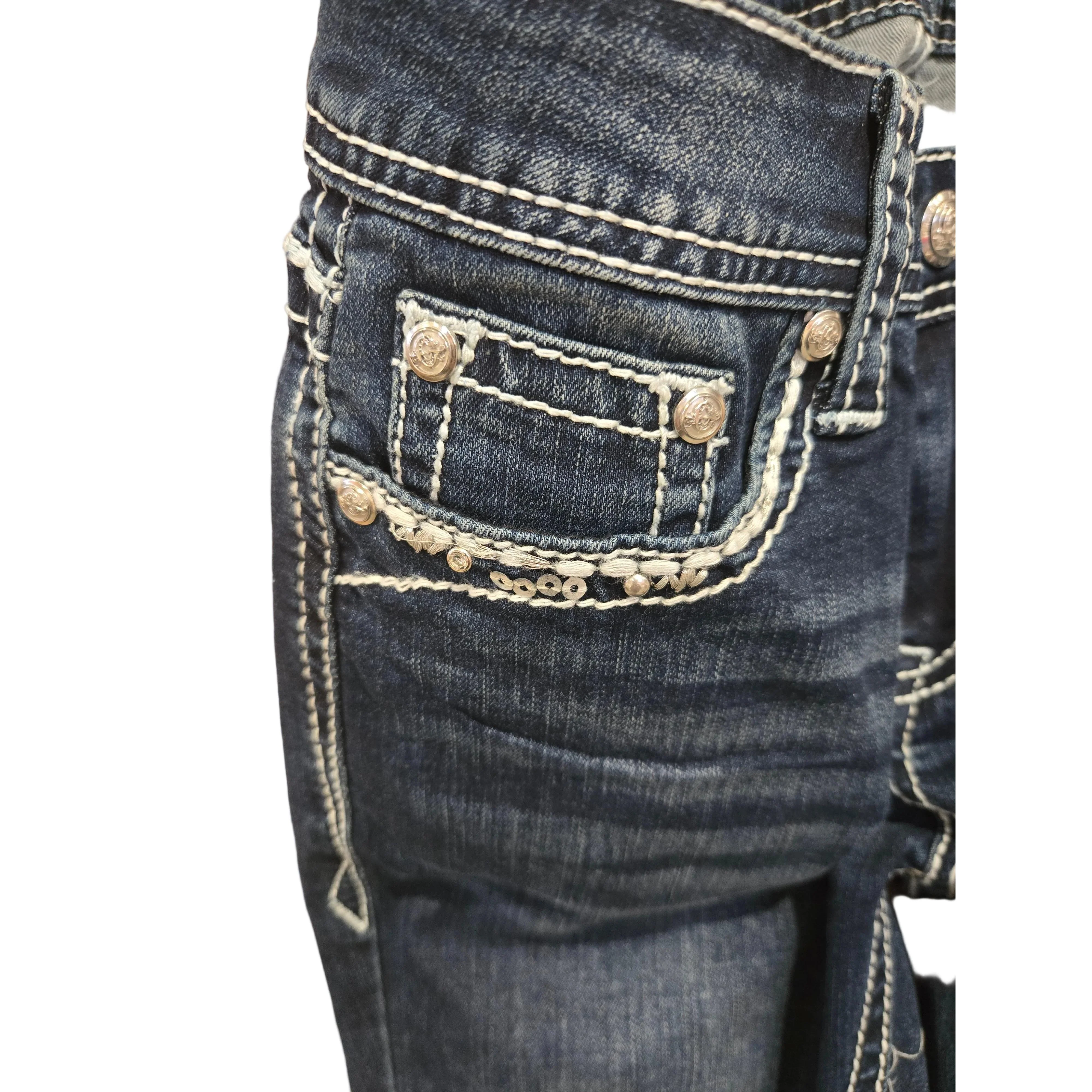 Grace in LA Women's Horse Shoe Jeans - Image 3