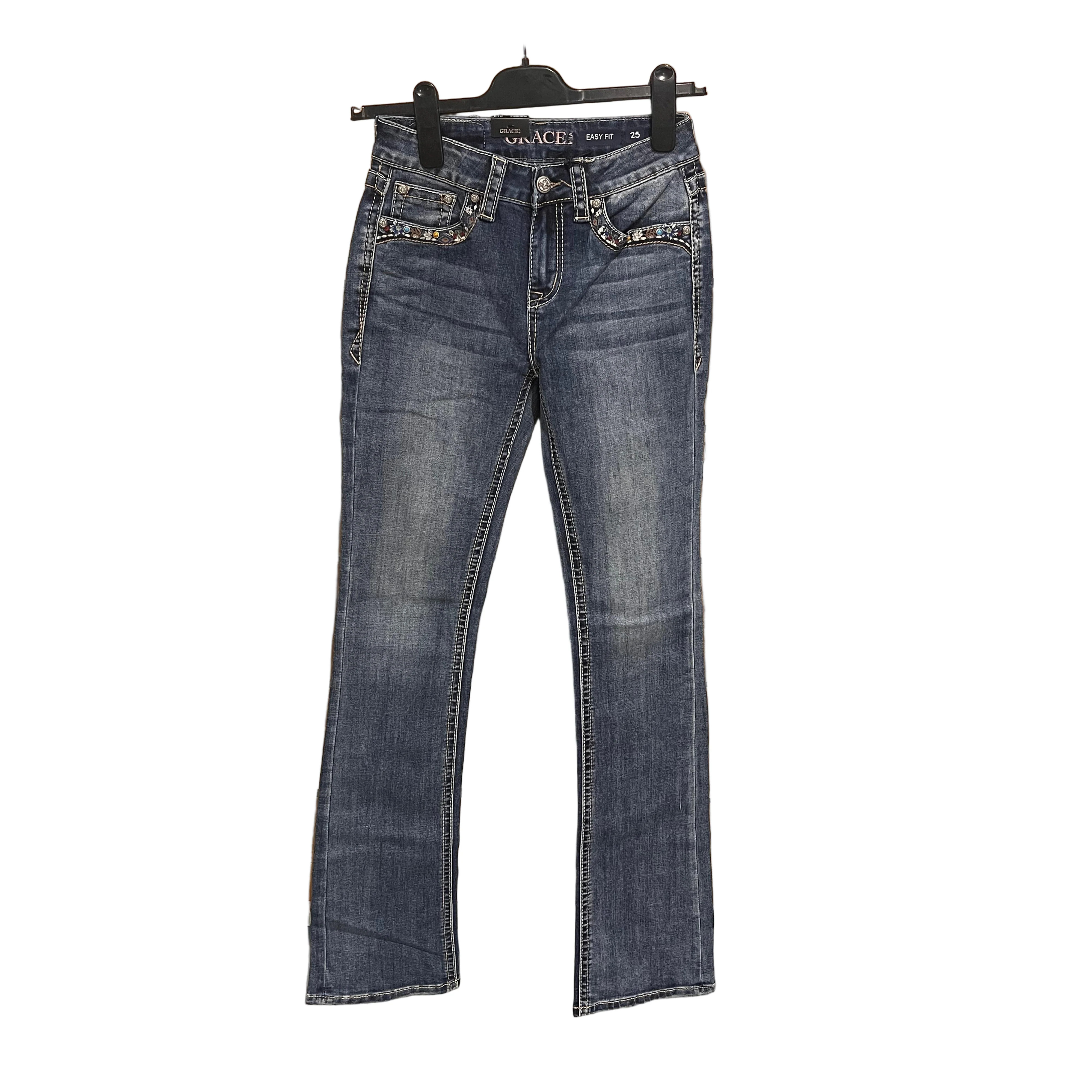 Grace in LA Women's Horseshoe Jeans