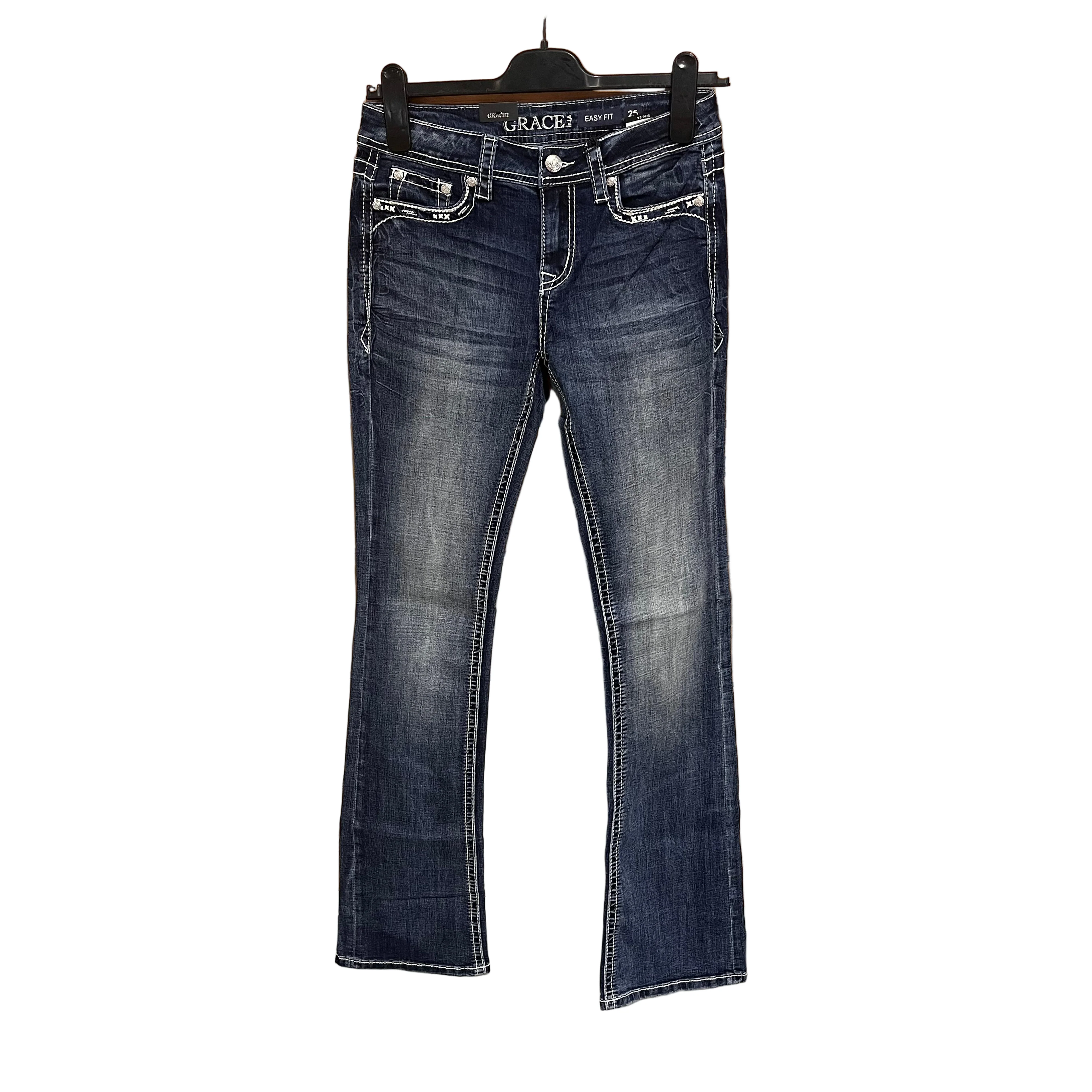 Grace in LA Women's Steer Head Nu Jeans