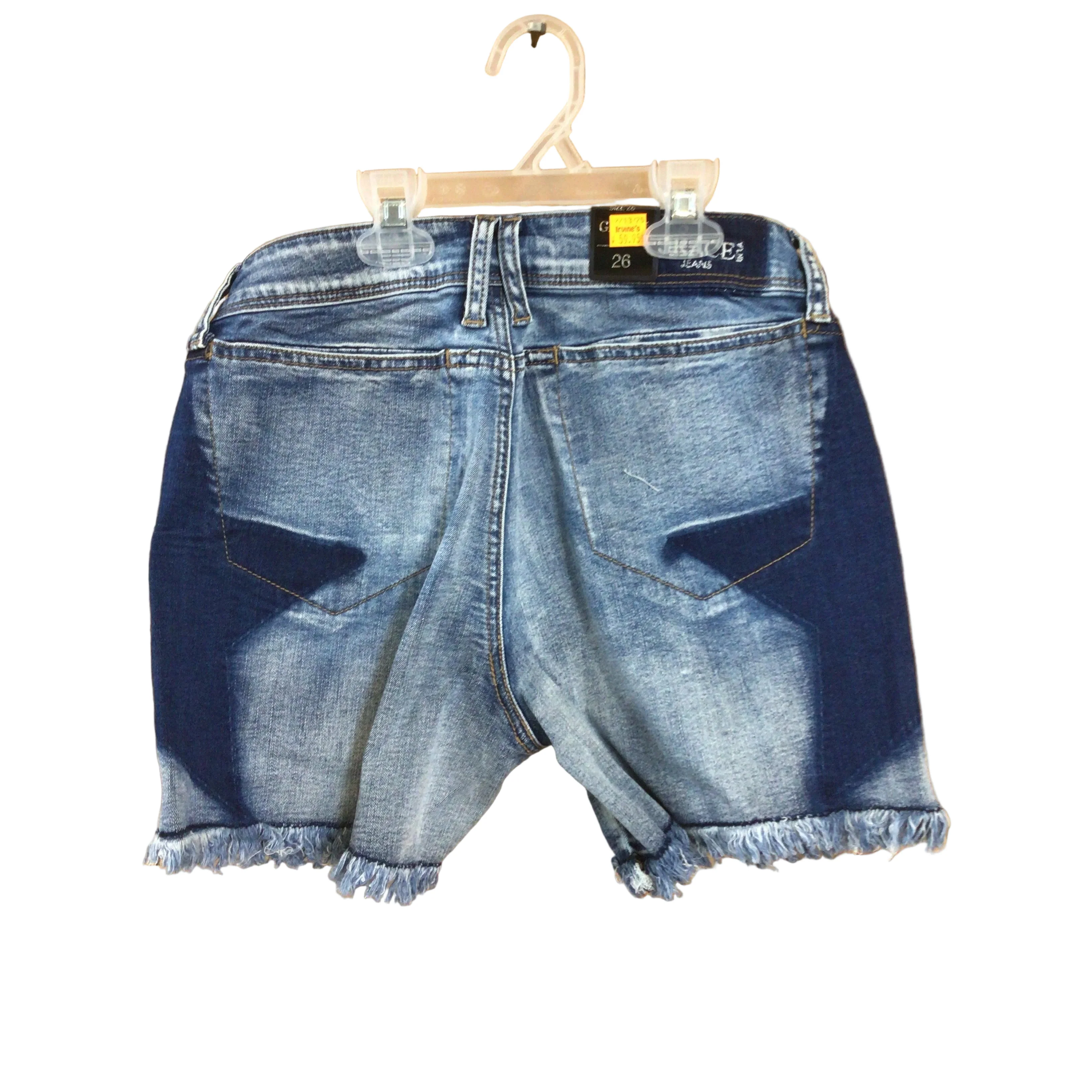 Grace in LA Women's Star Print Detail  Western Shorts - Image 2