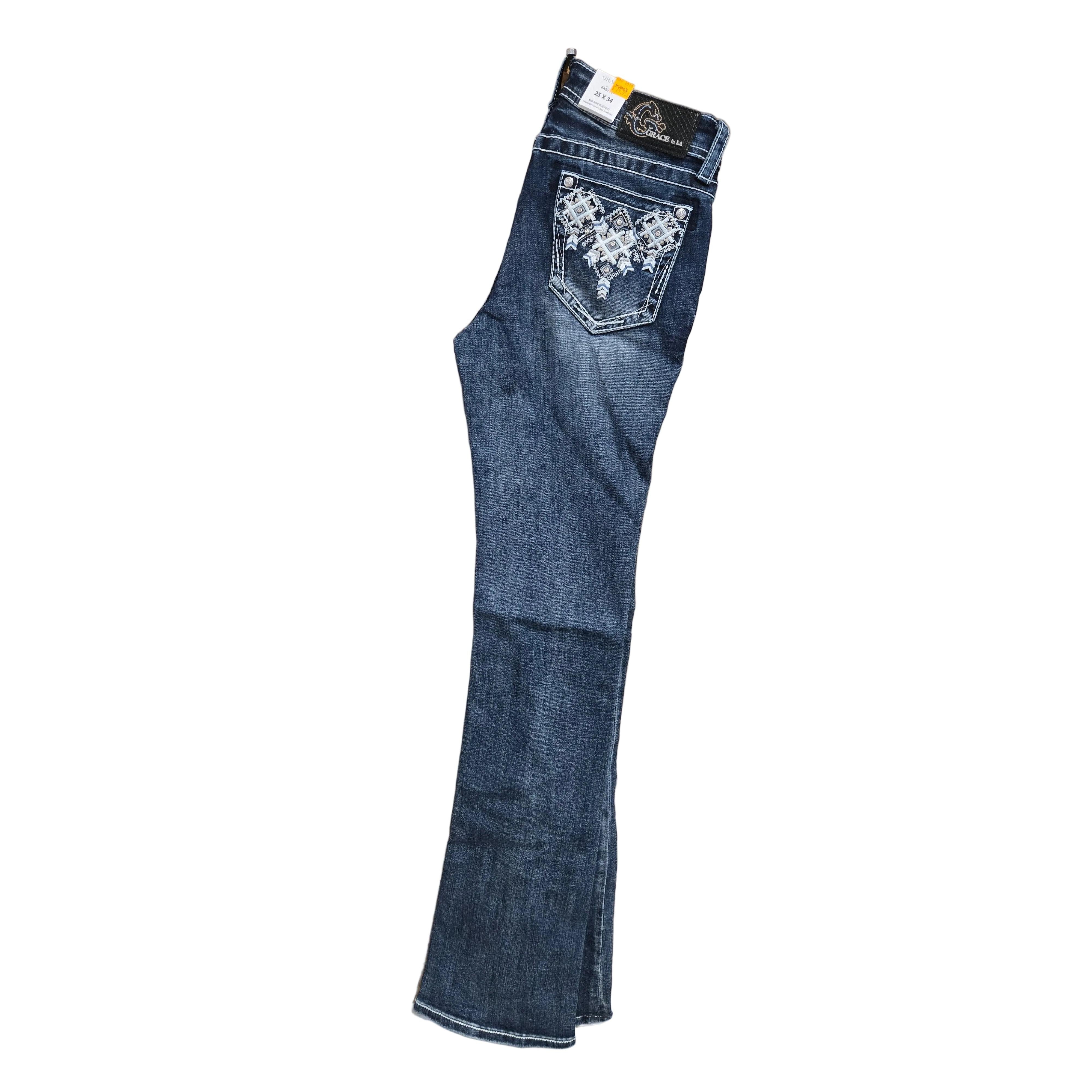 Grace in LA Women's Aztec Jeans