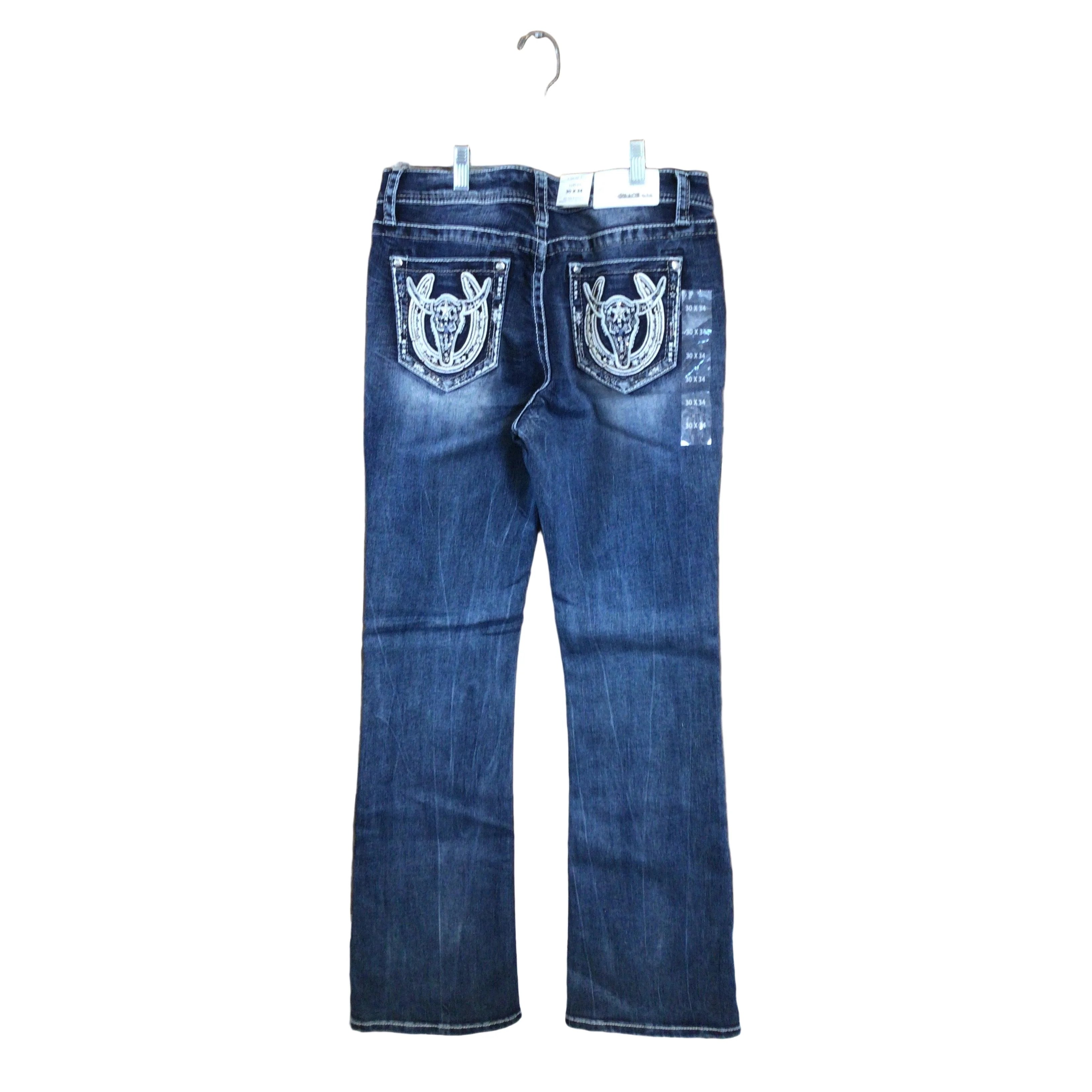 Grace in LA Women's Steer Head Jeans - Image 2