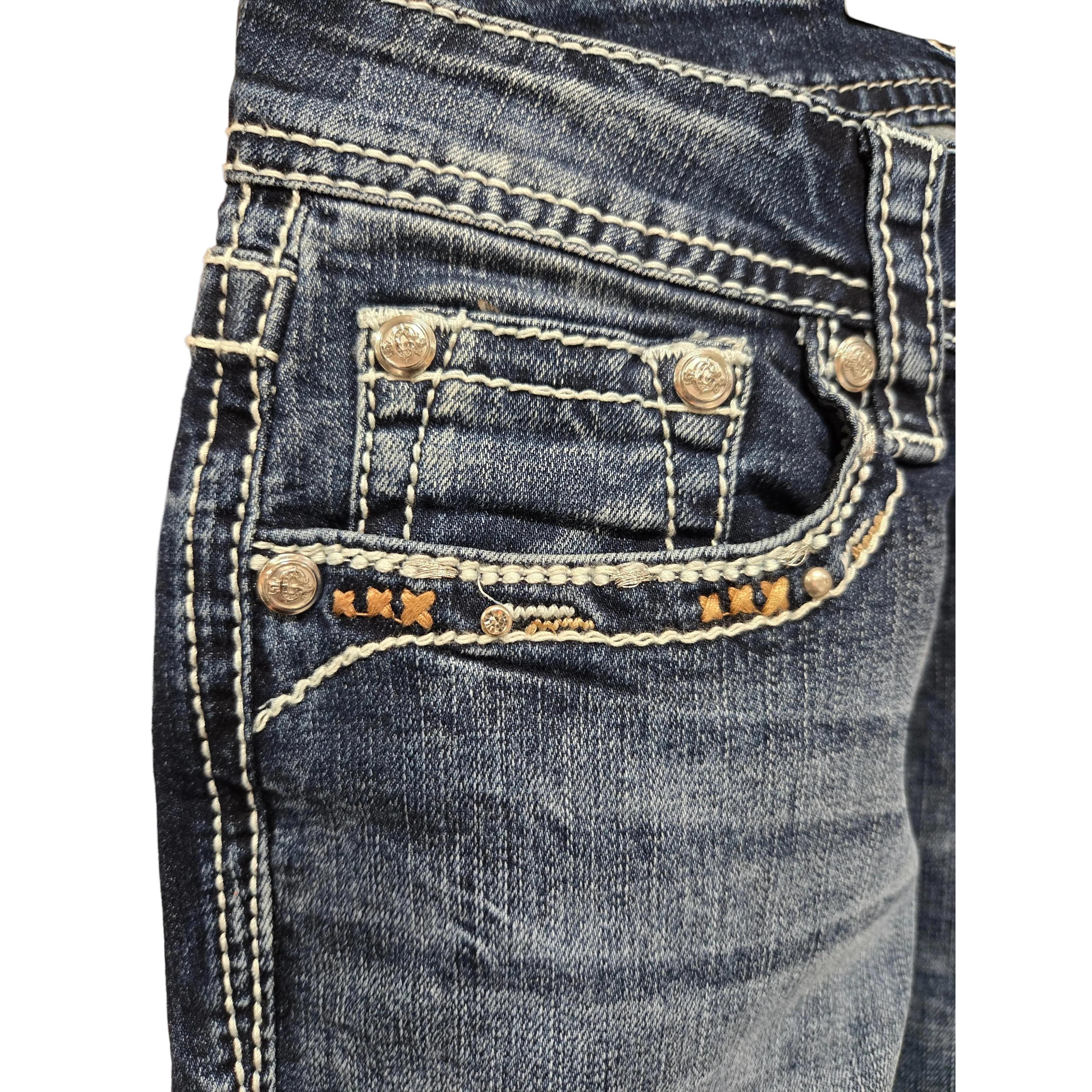 Grace in LA Women's Steer Head Jeans - Image 2