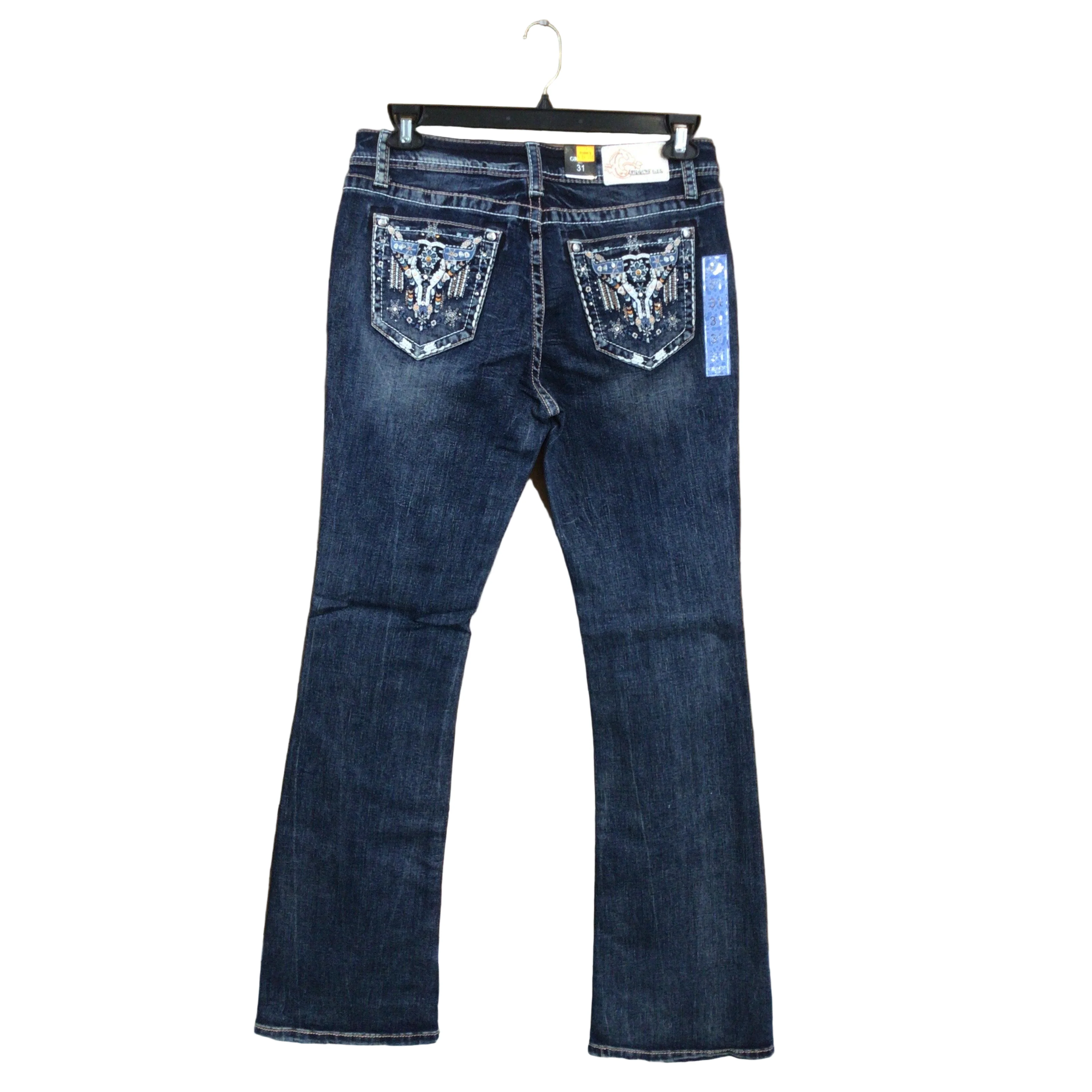 Grace in LA Women's Steerhead Western Jeans