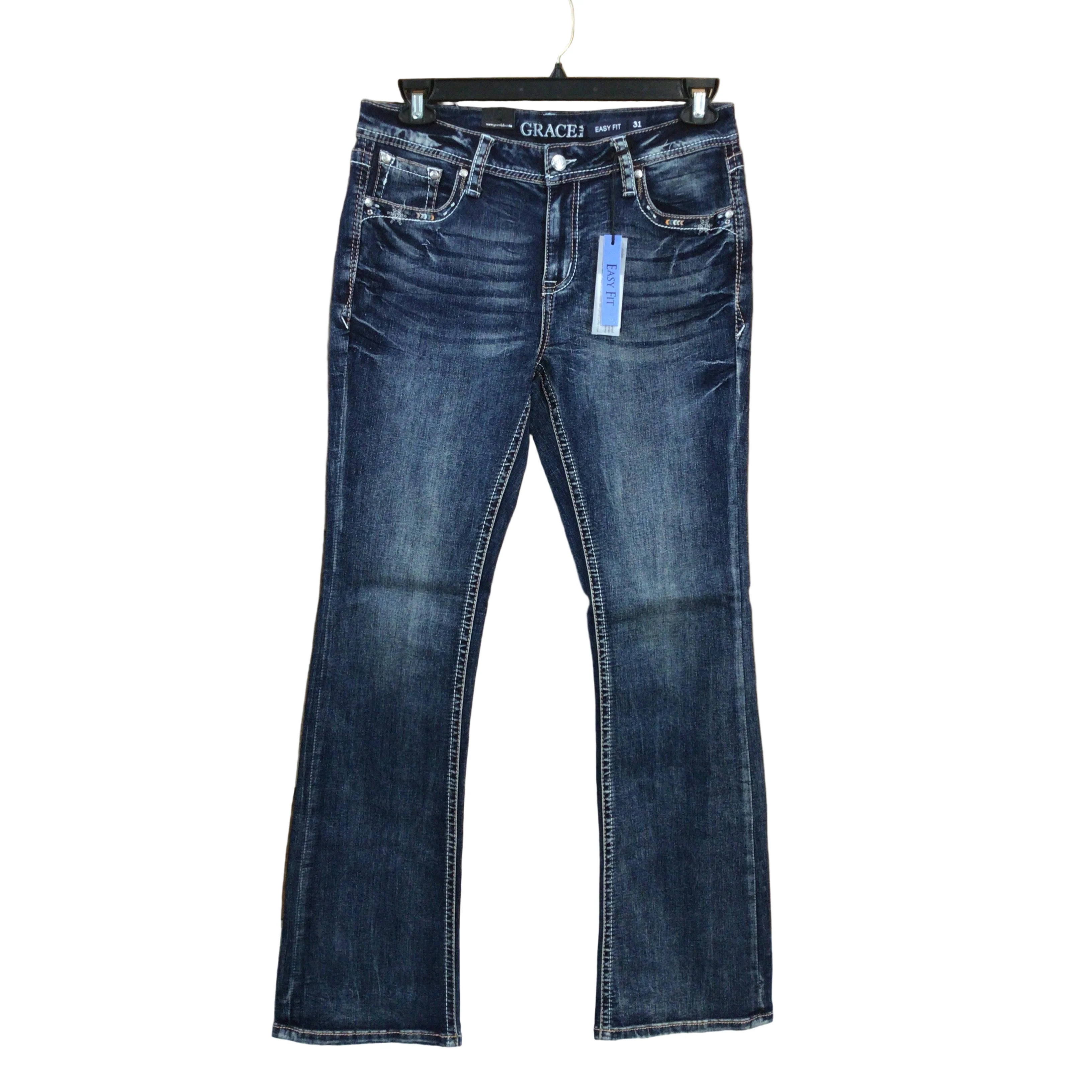 Grace in LA Women's Steerhead Western Jeans - Image 2