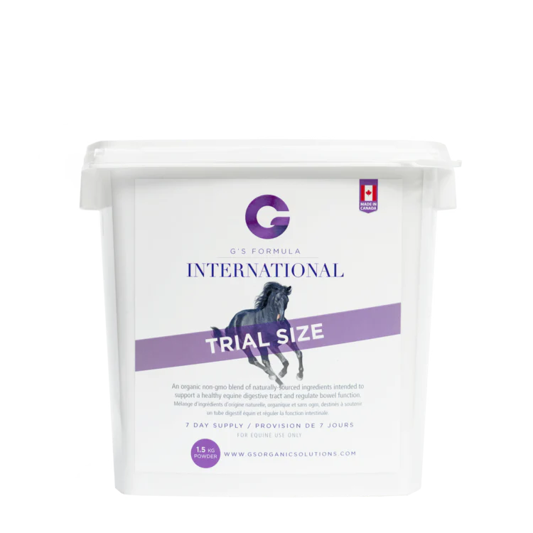 G's International For Horses 1.5kg Trial Tub