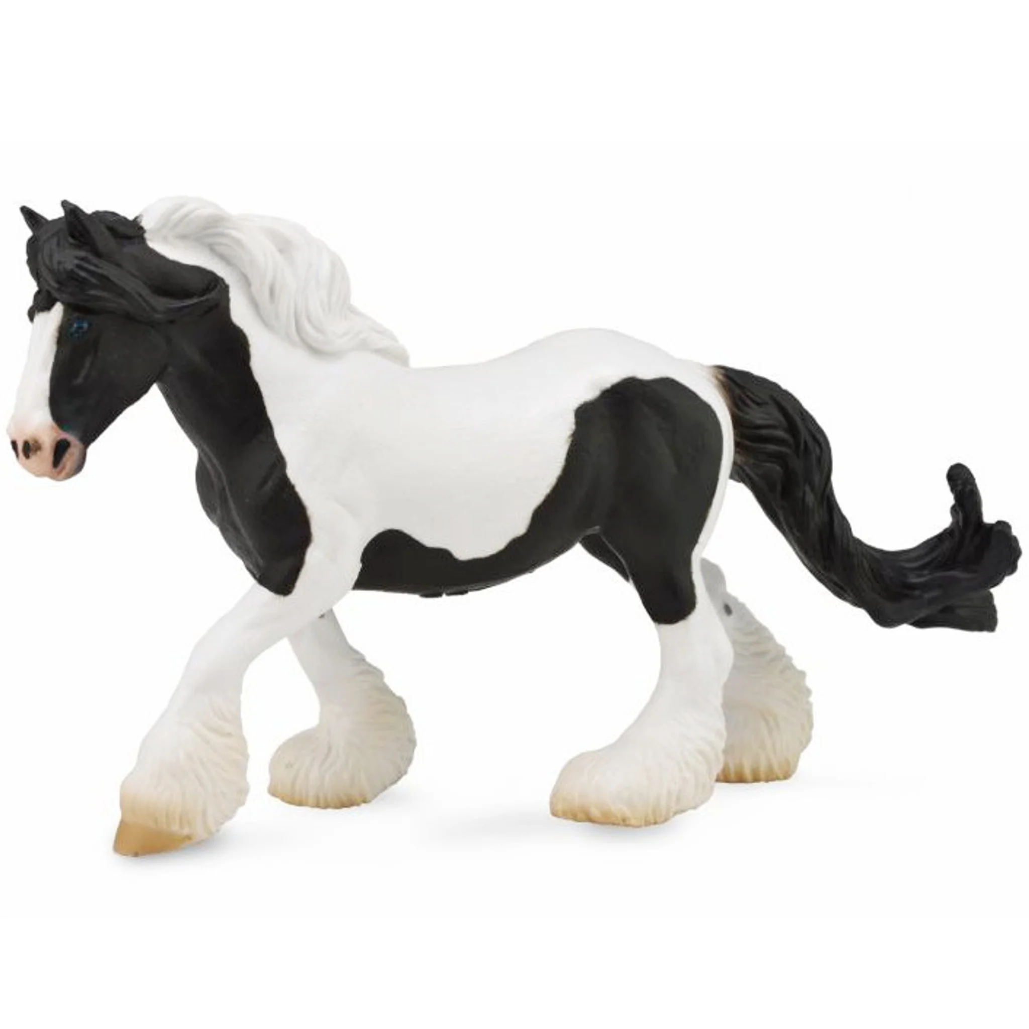 Breyer Kid's Collecta Gypsy Mare Black & White Piebald
