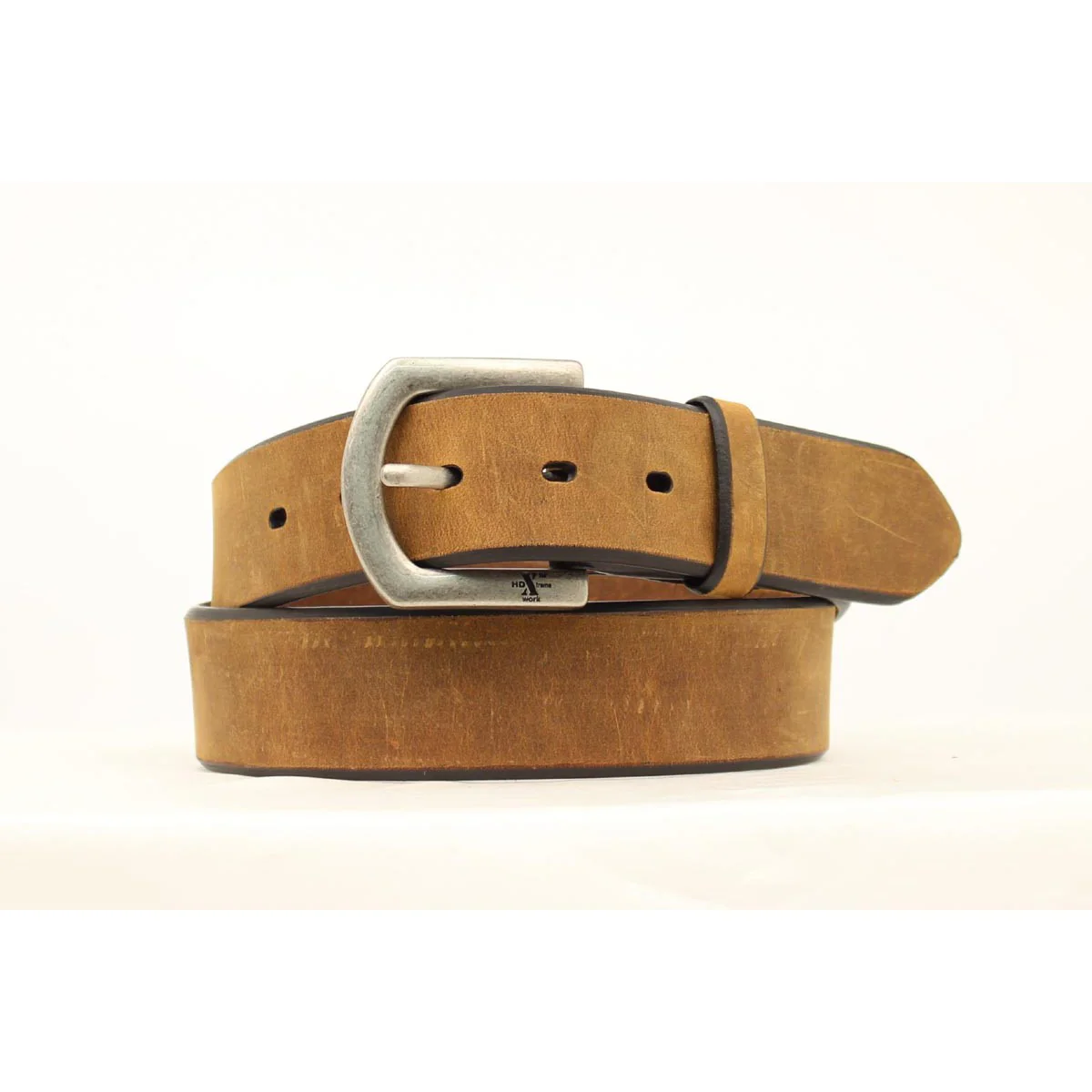 HD Men's Work Belt - Medium Brown Distressed