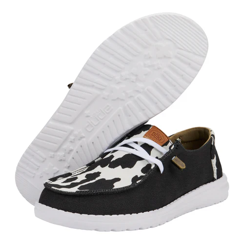 Hey Dude Women's Wendy Animal - Black Cow - Image 2