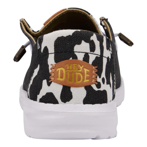 Hey Dude Women's Wendy Animal - Black Cow - Image 4