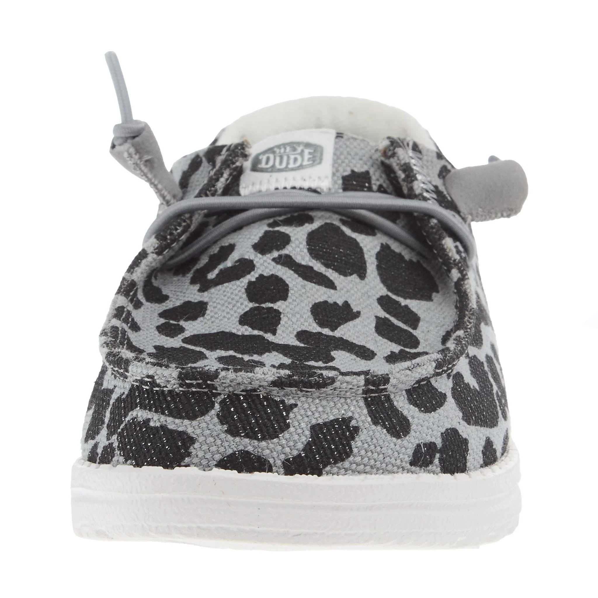 Hey Dude Women's Wendy Leopard Sparkle - Black/Grey - Image 2