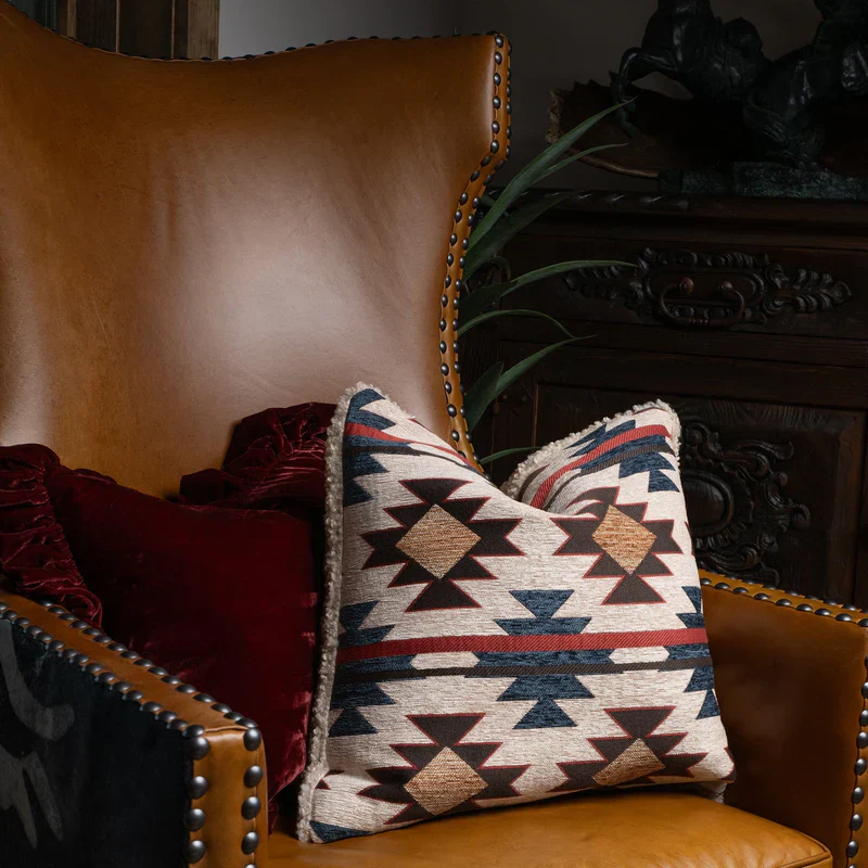 Hi End Accents Mariella Chenille Teddy Backed Pillow - Image 3