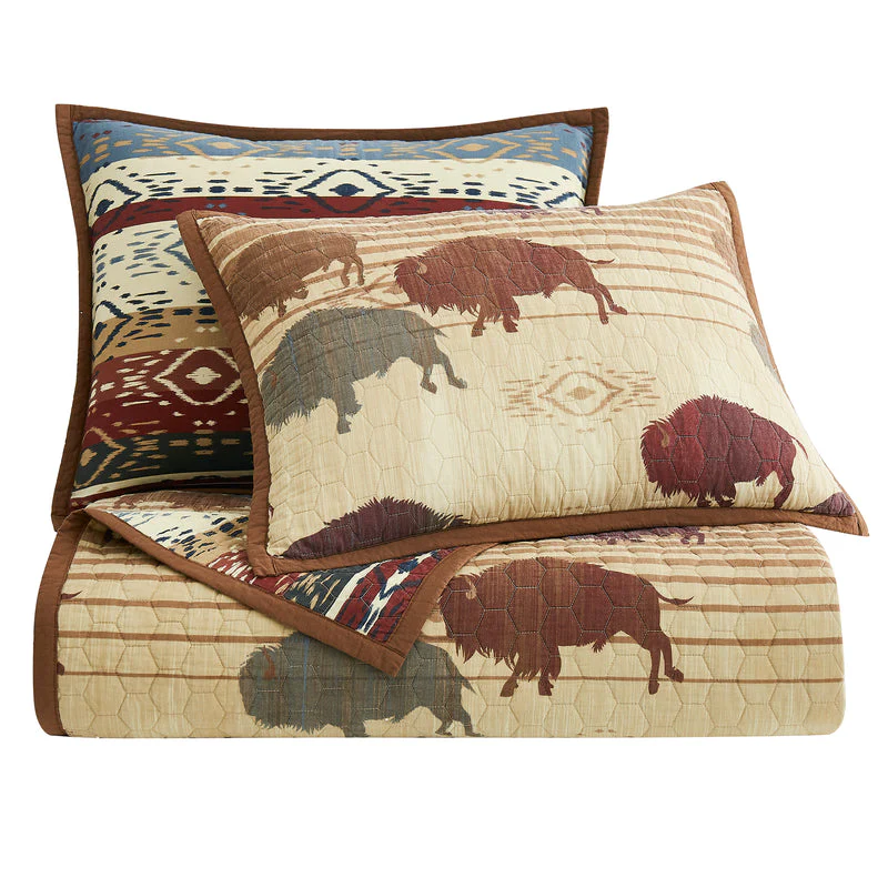 Hiend Accents Home On The Range Reversible Quilt Set - Full/Queen - Image 4
