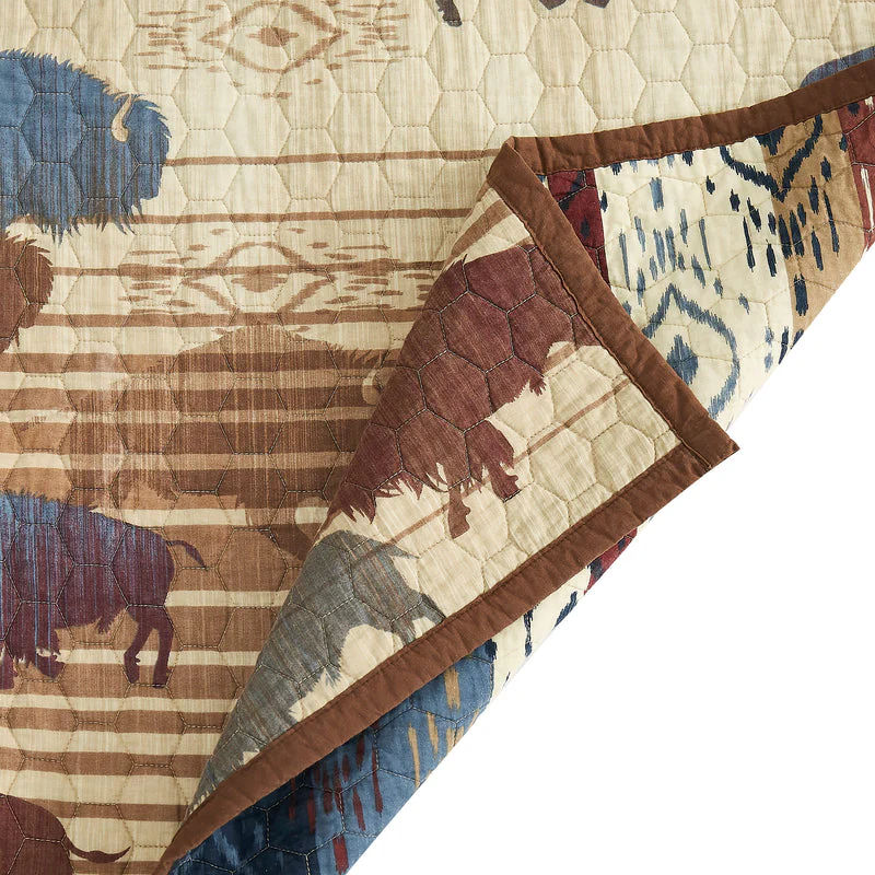 Hiend Accents Home On The Range Reversible Quilt Set - Full/Queen - Image 5