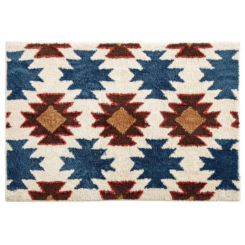 HiEnd Accents Mariella Chenille Bath & Kitchen Rug-Multi