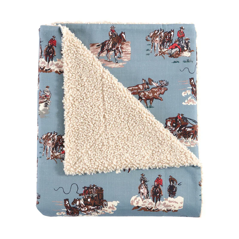 HiEnd Accents Teddy Backed Throw- - Image 3