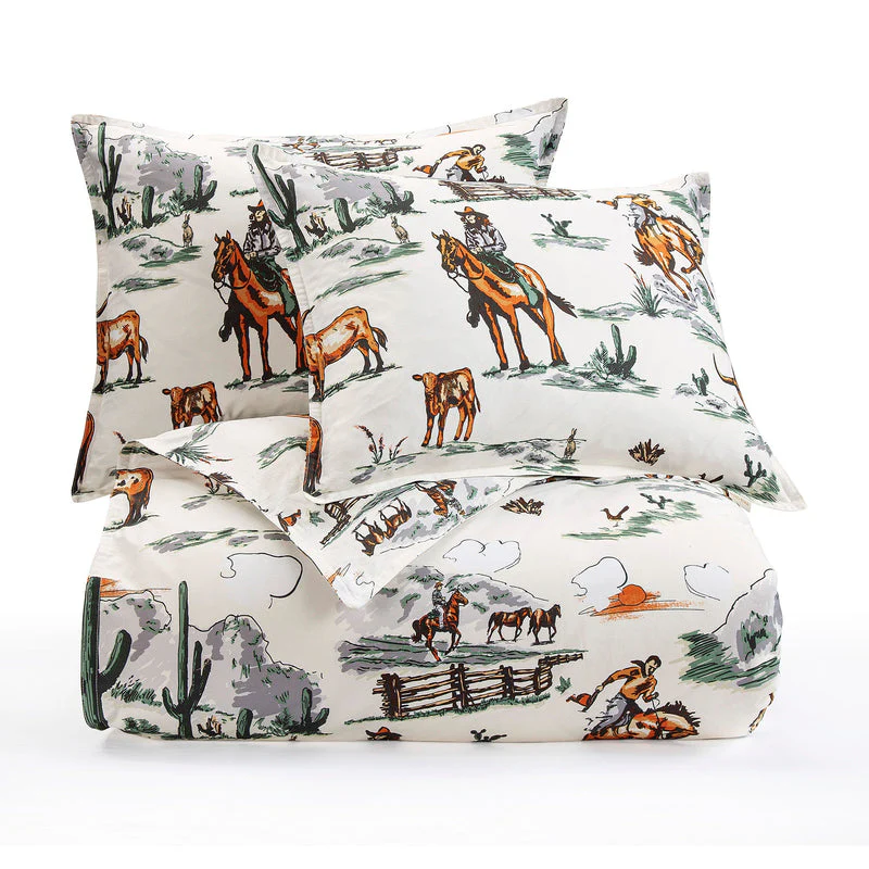HiEnd Accents Ranch Life Reversible Comforter Set  - King - Image 3
