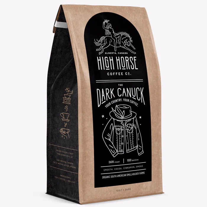 High Horse Coffee Company-The Dark Canuck -340G