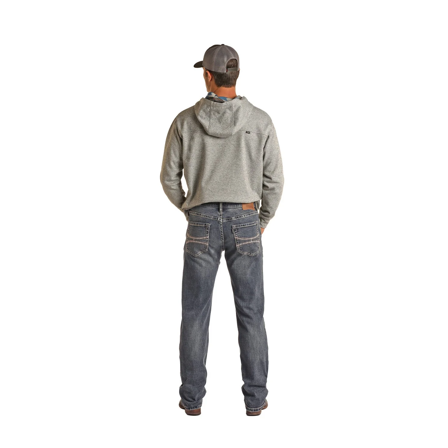 Hooey Men's Rope Logo Revolver Jeans - Dark Vintage - Image 2