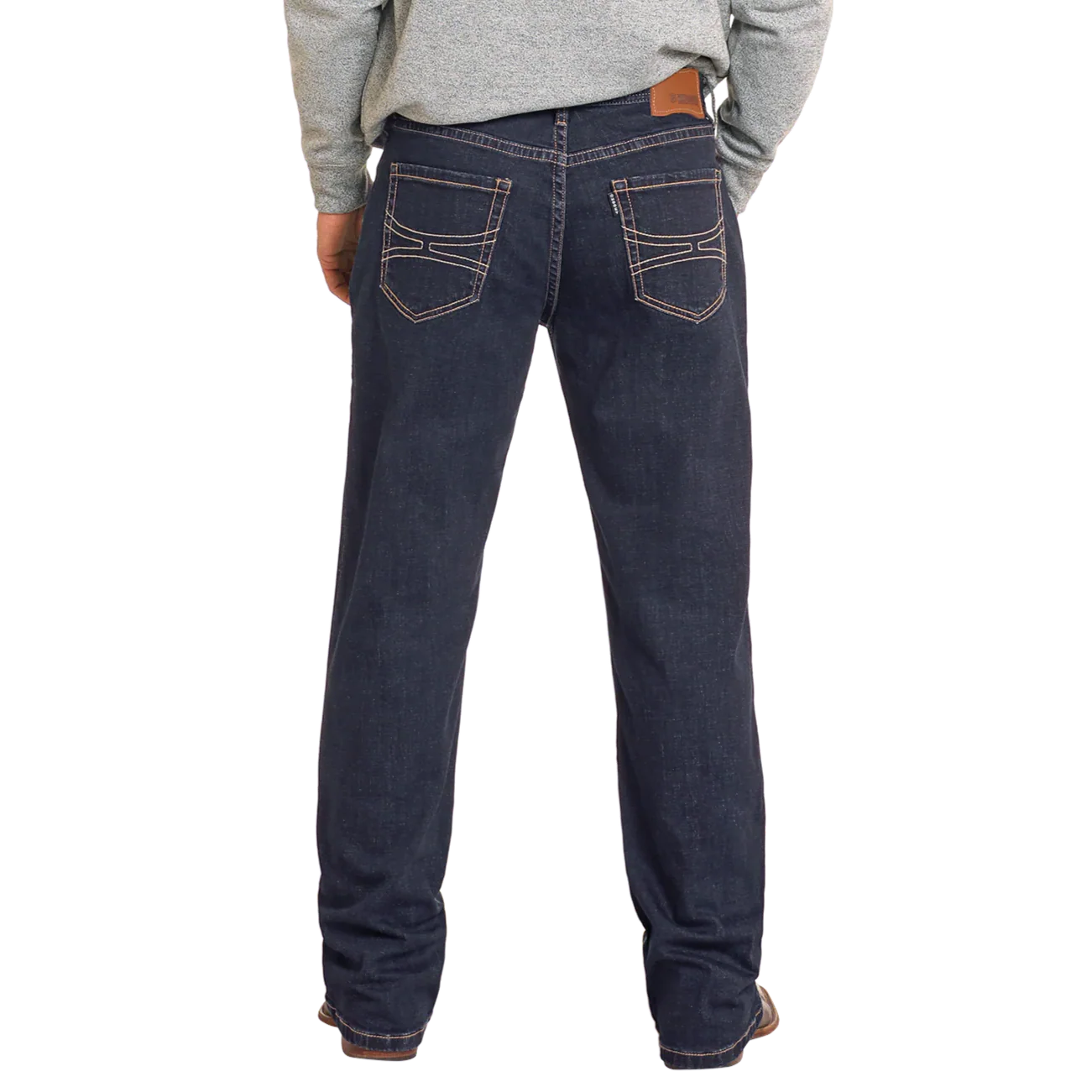 Hooey Men's Two Tone Stackable Bootcut Jeans - Dark Wash - Image 2